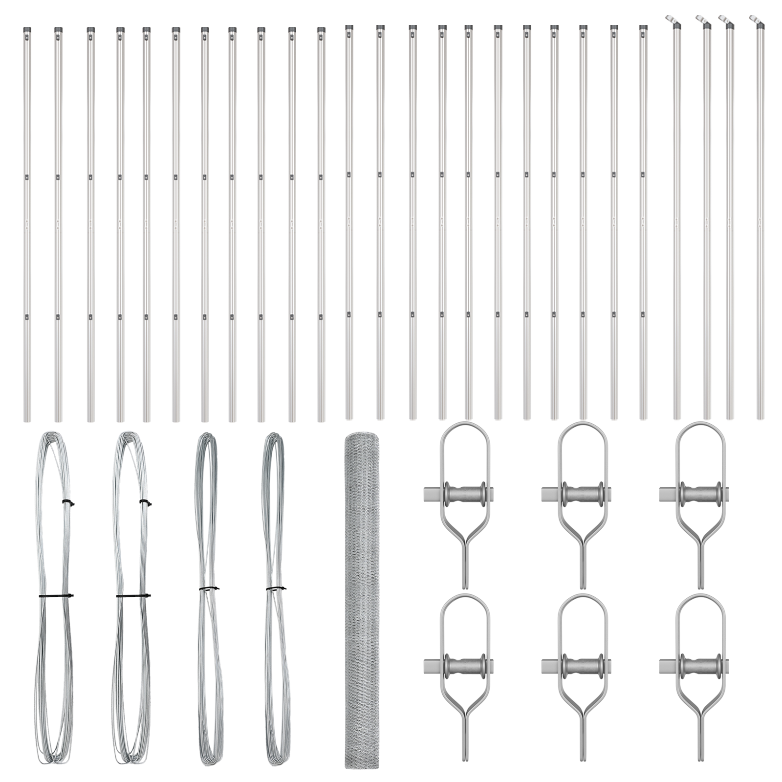 Hexagon Fence 1.5x50 m Galvanised Steel - Image 2