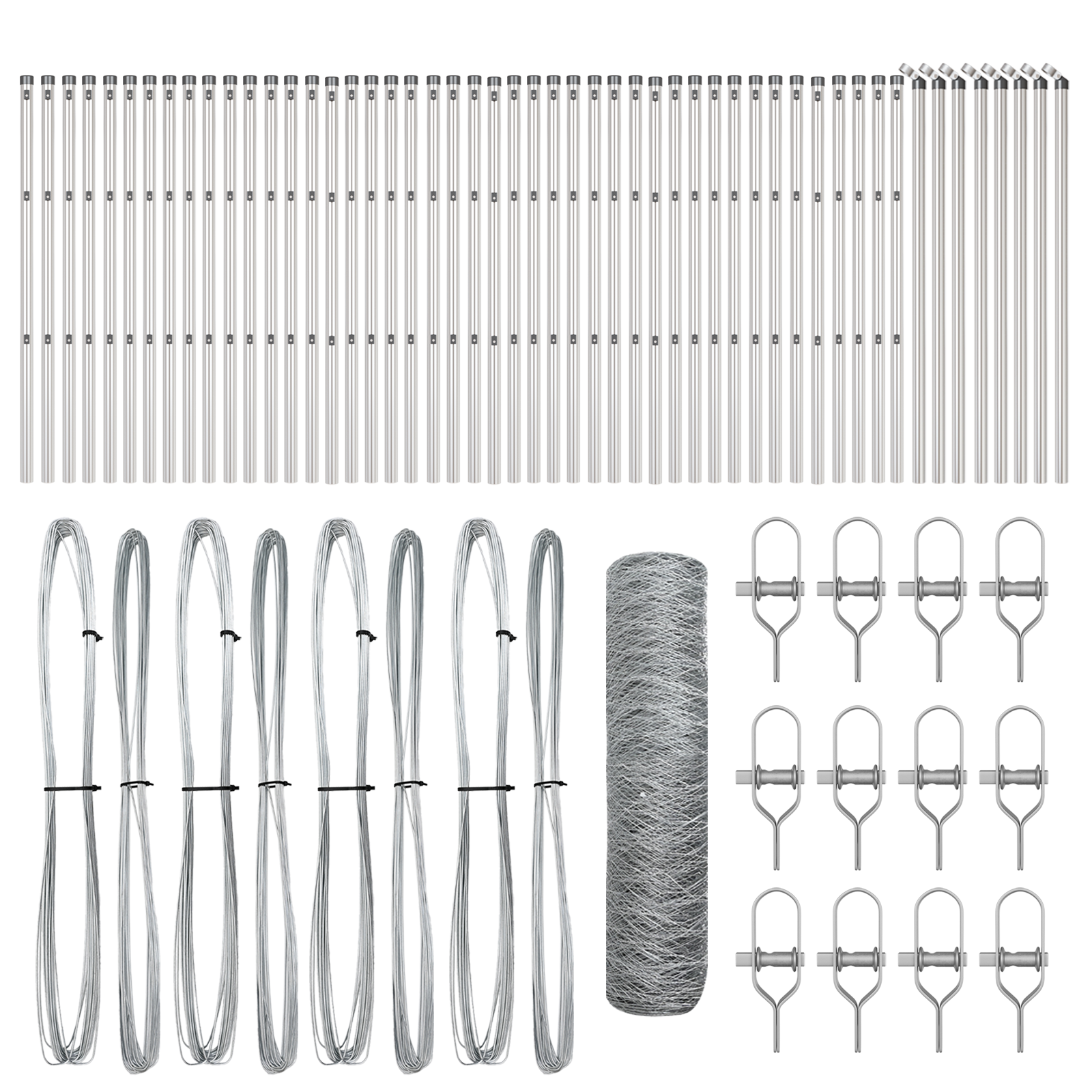 Hexagon Fence 0.6x100 m Galvanised Steel - Image 2