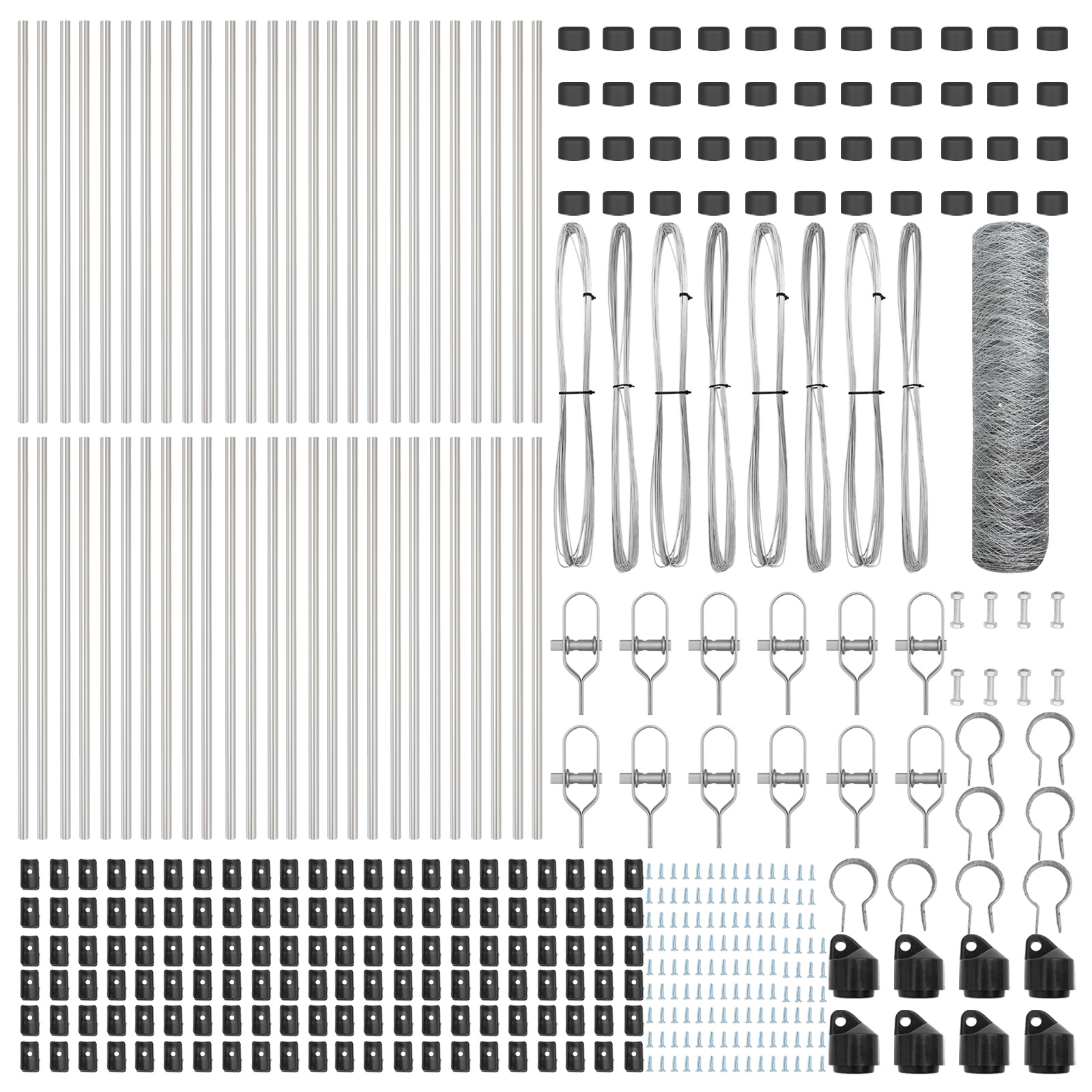 Hexagon Fence 0.6x100 m Galvanised Steel - Image 4