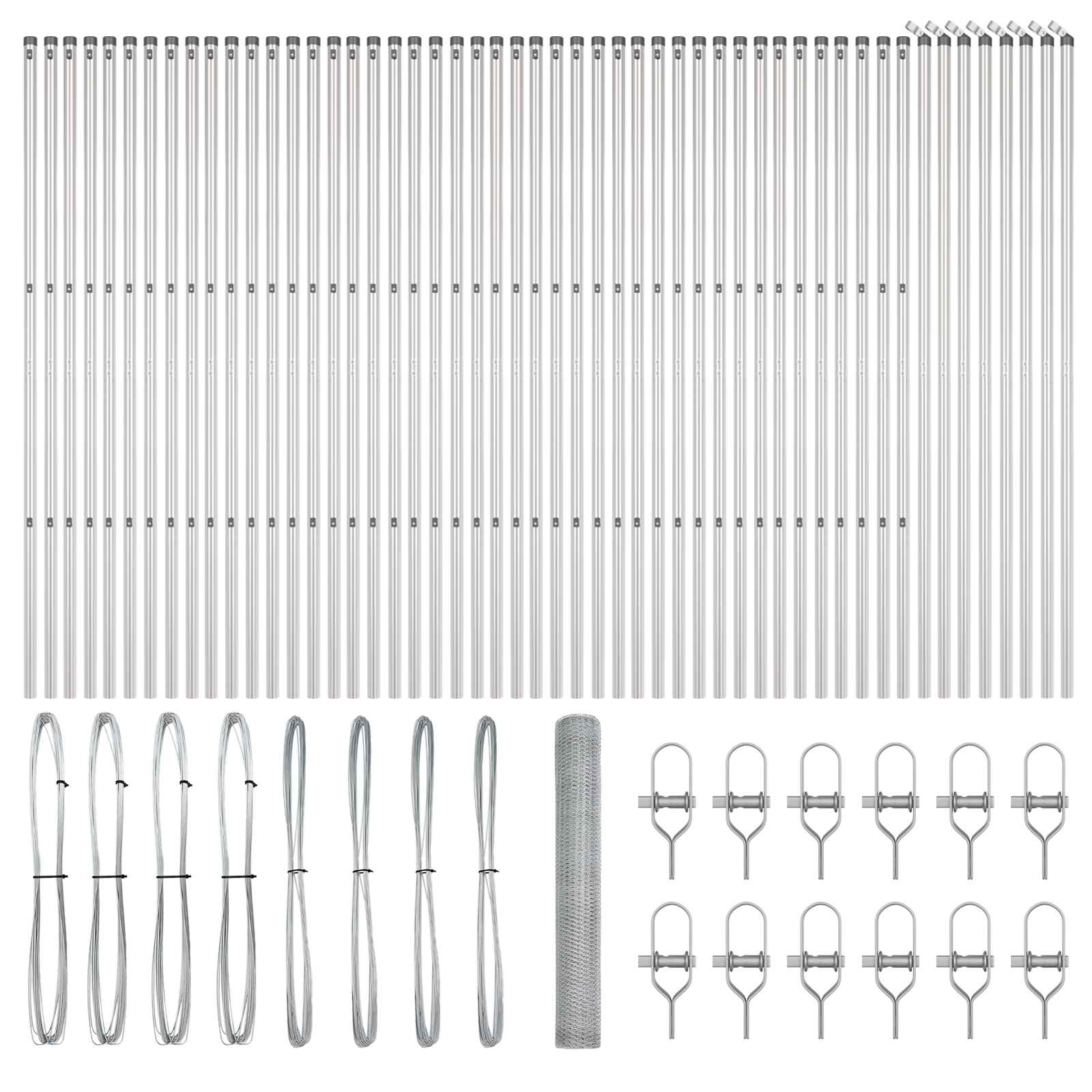 Hexagon Fence 1.4x100 m Galvanised Steel - Image 2