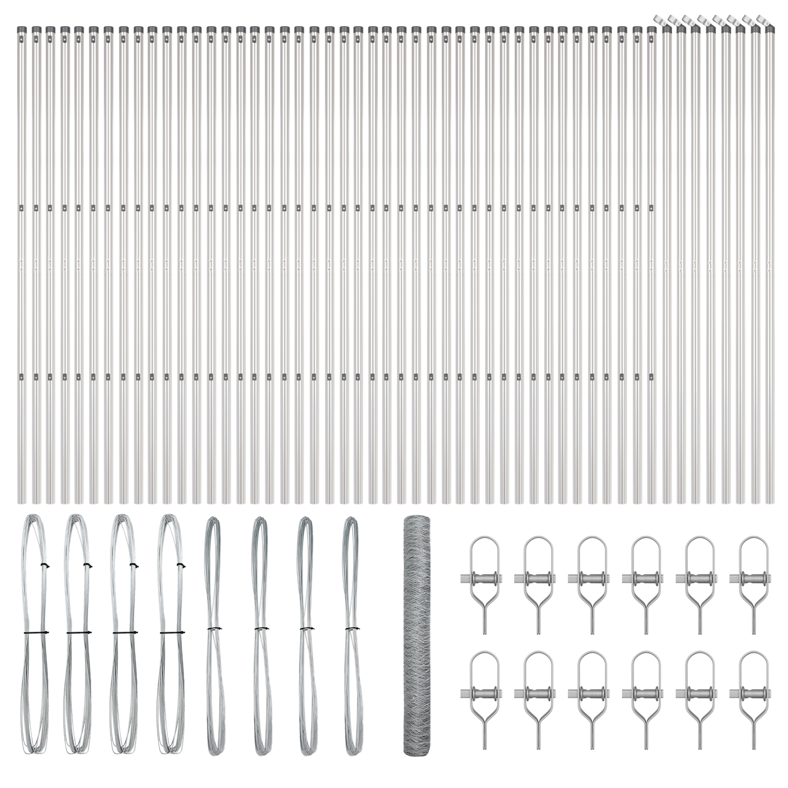 Hexagon Fence 1.4x100 m Galvanised Steel - Image 2