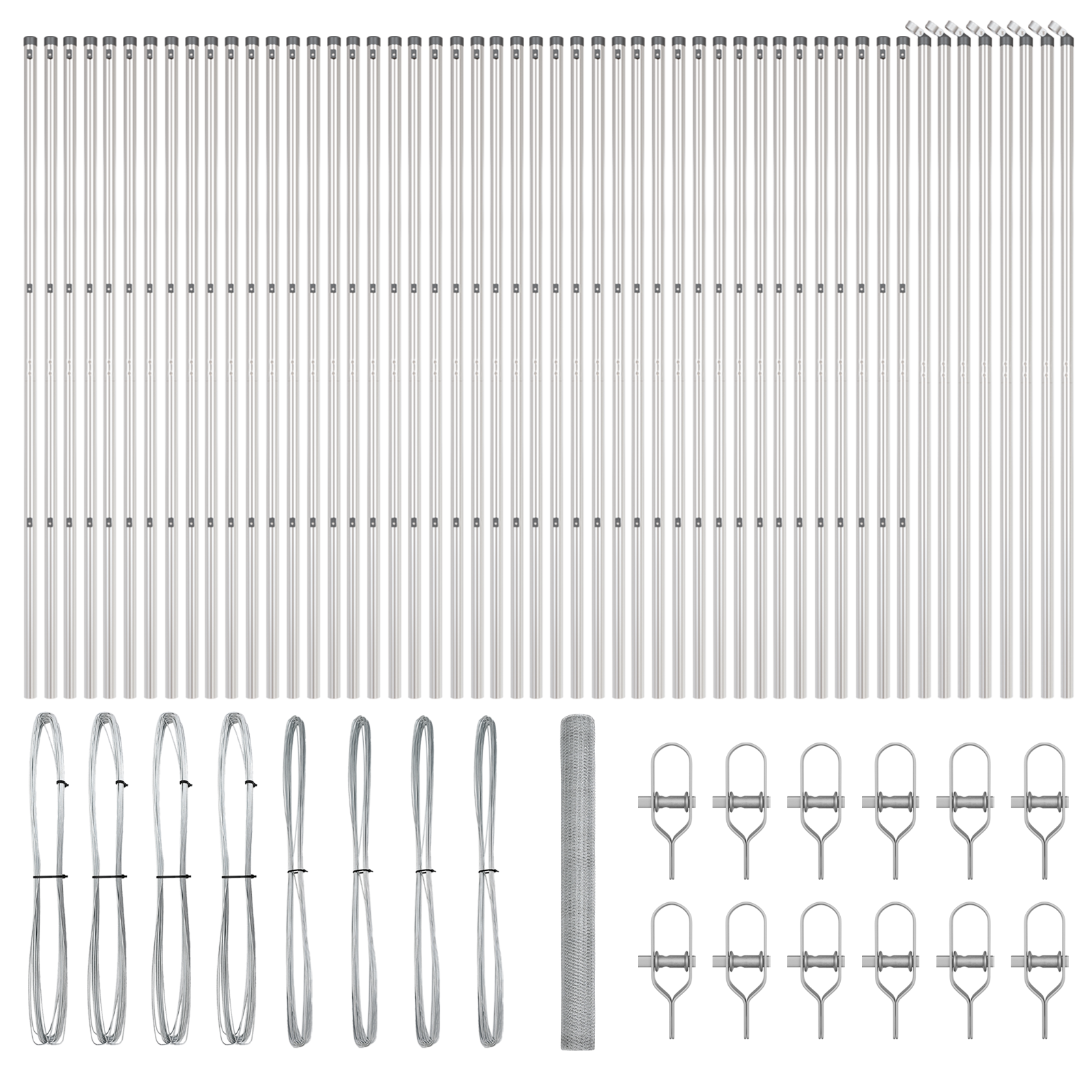 Hexagon Fence 1.5x100 m Galvanised Steel - Image 2