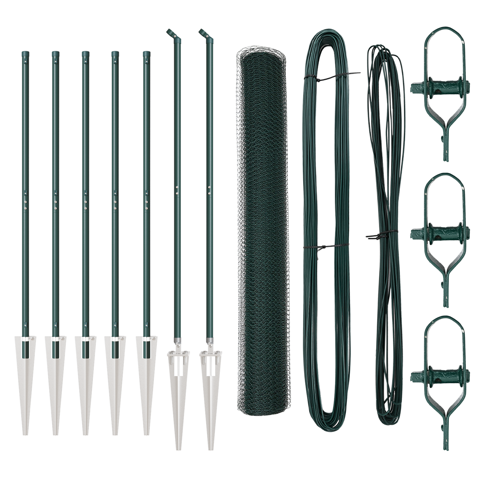 Hexagon Fence Green 1.2x10 m Steel - Image 2