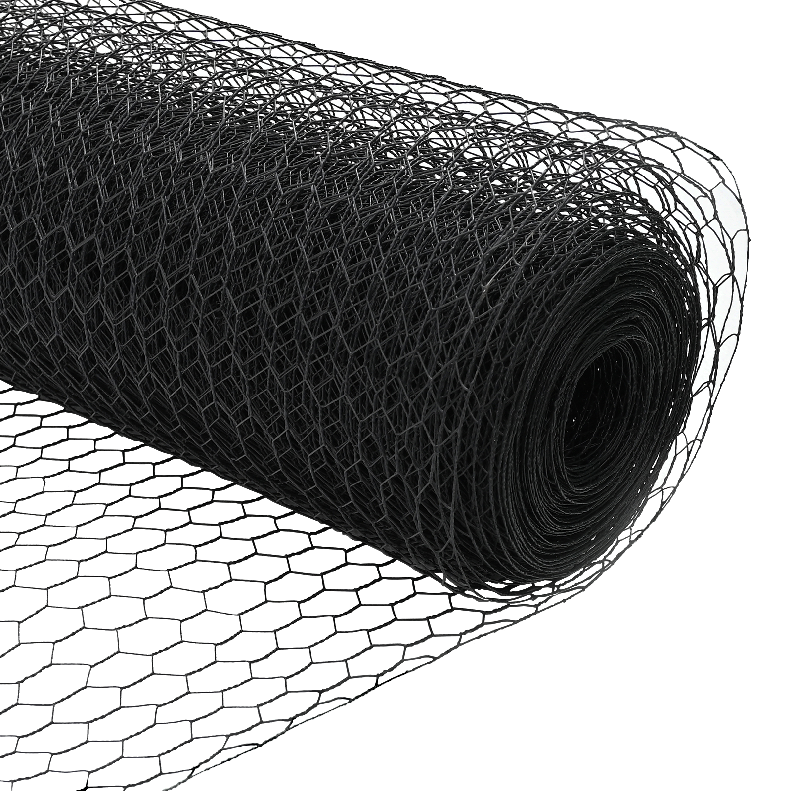 Hexagon Fence Grey 0.4x25 m Steel - Image 7