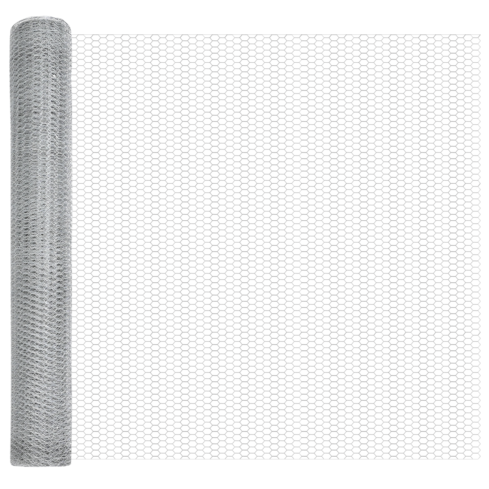 Hexagon Fence 1.2x10 m Galvanised Steel - Image 5