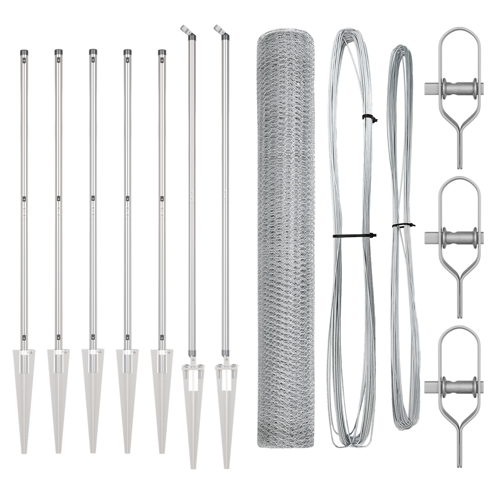 Hexagon Fence 1,4x10 m Galvanised Steel - Image 2