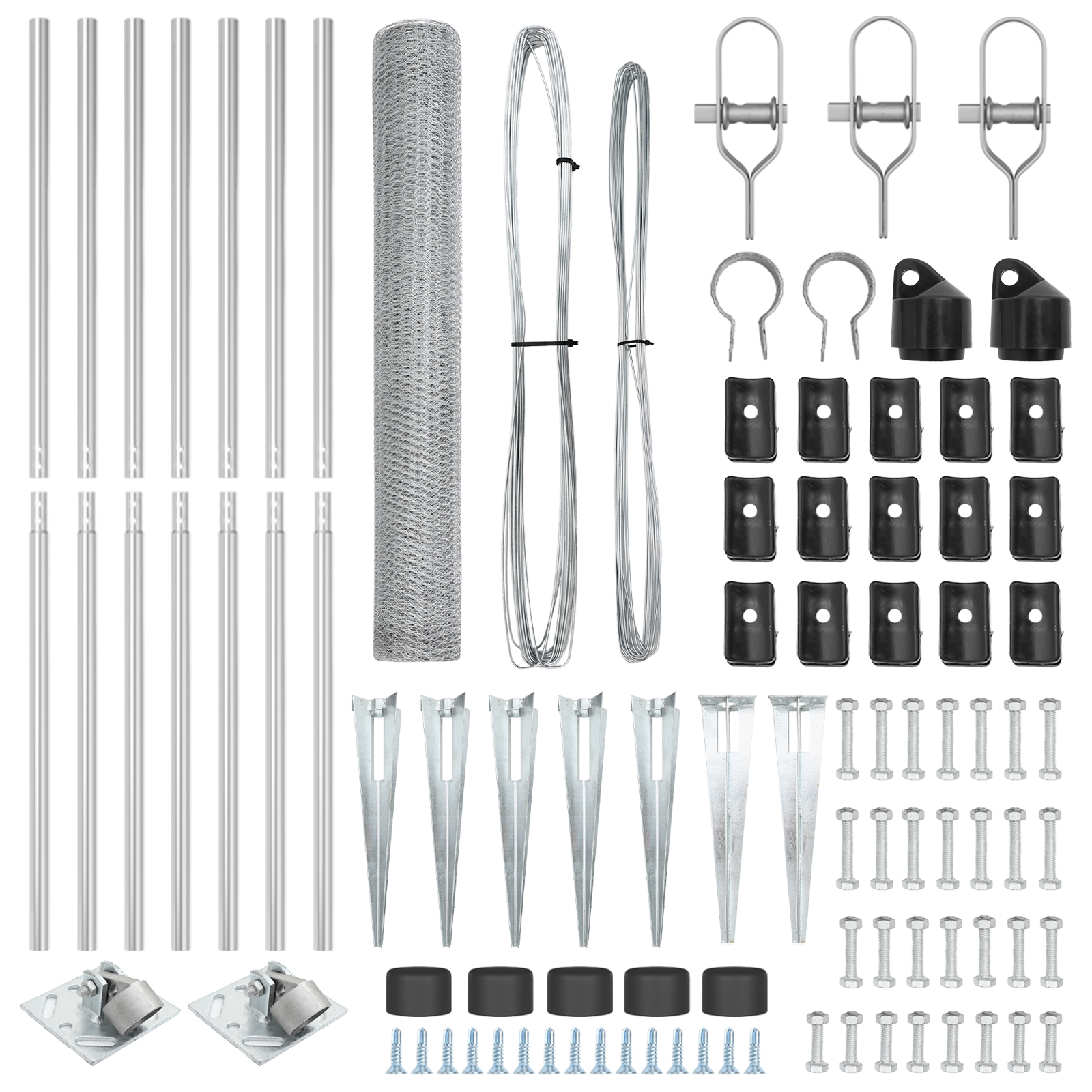 Hexagon Fence 1,4x10 m Galvanised Steel - Image 4