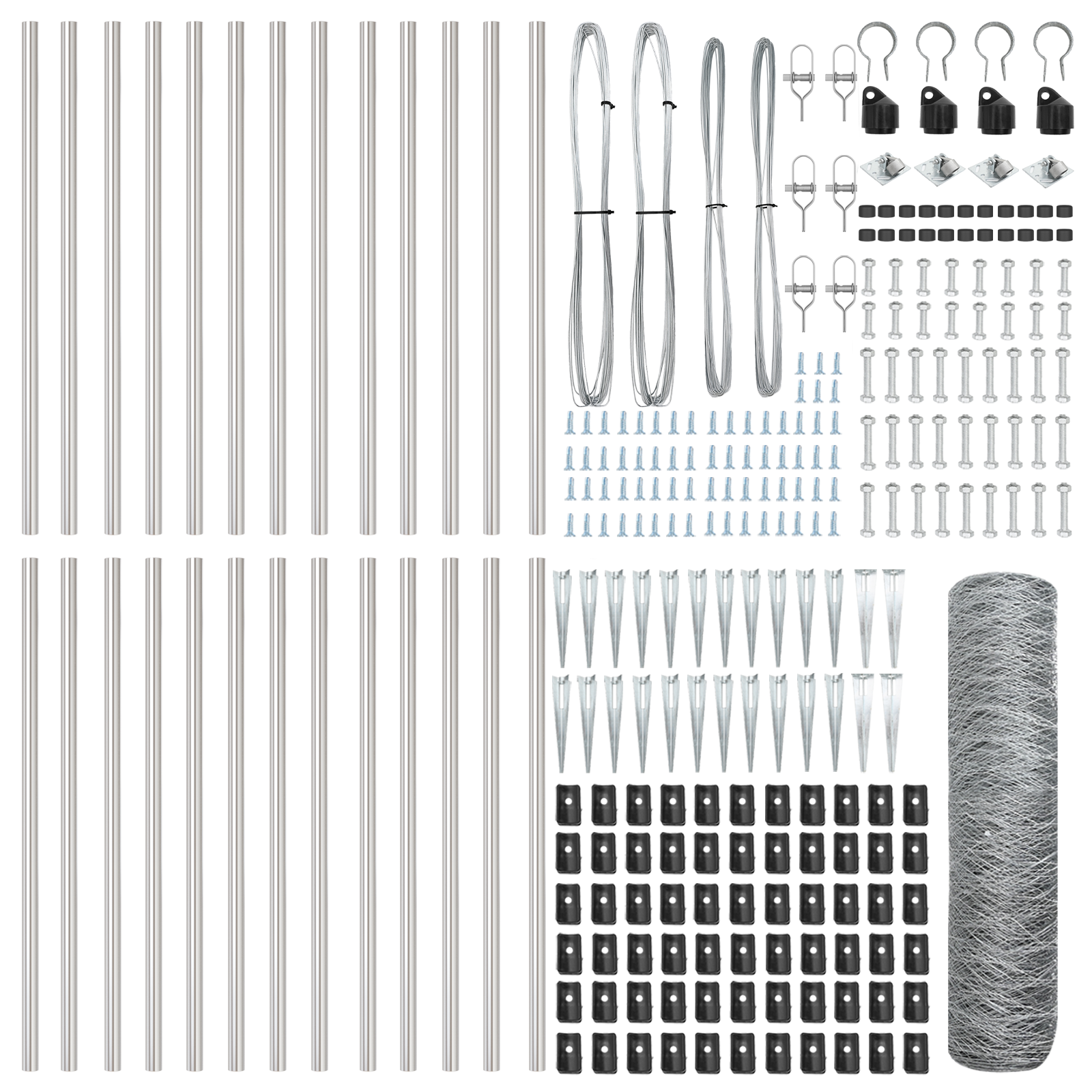Hexagon Fence 0.6x50 m Galvanised Steel - Image 4