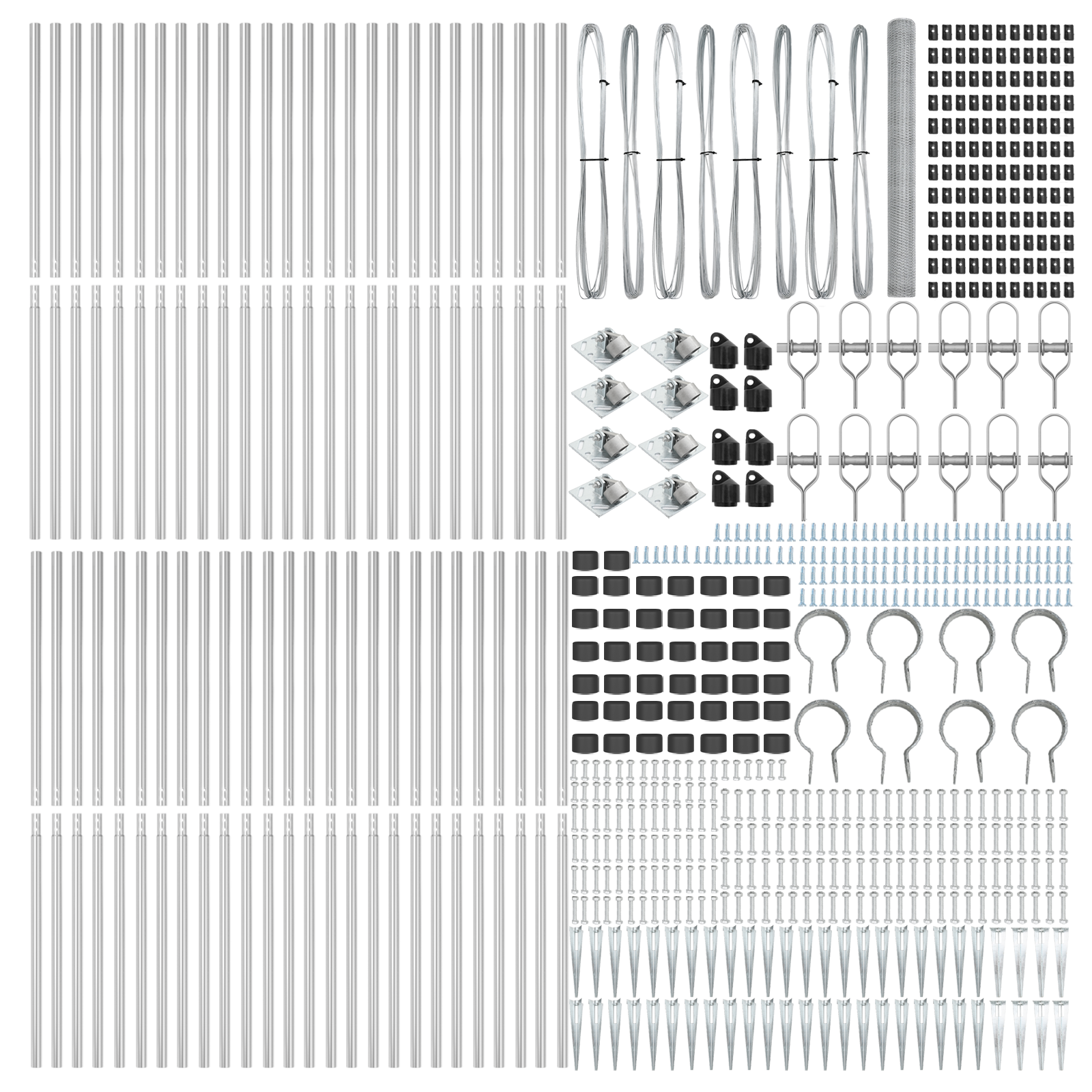 Hexagon Fence 1.6x100 m Galvanised Steel - Image 4