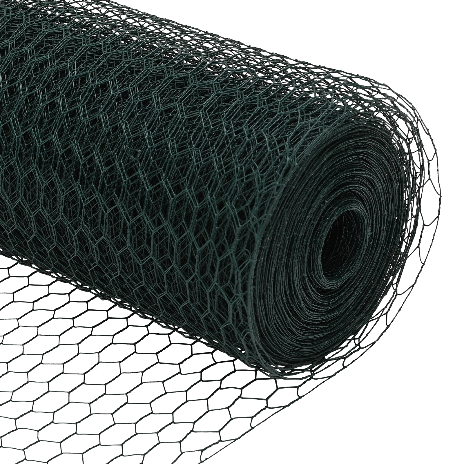 Hexagon Fence Green 0.4x25 m Steel - Image 10