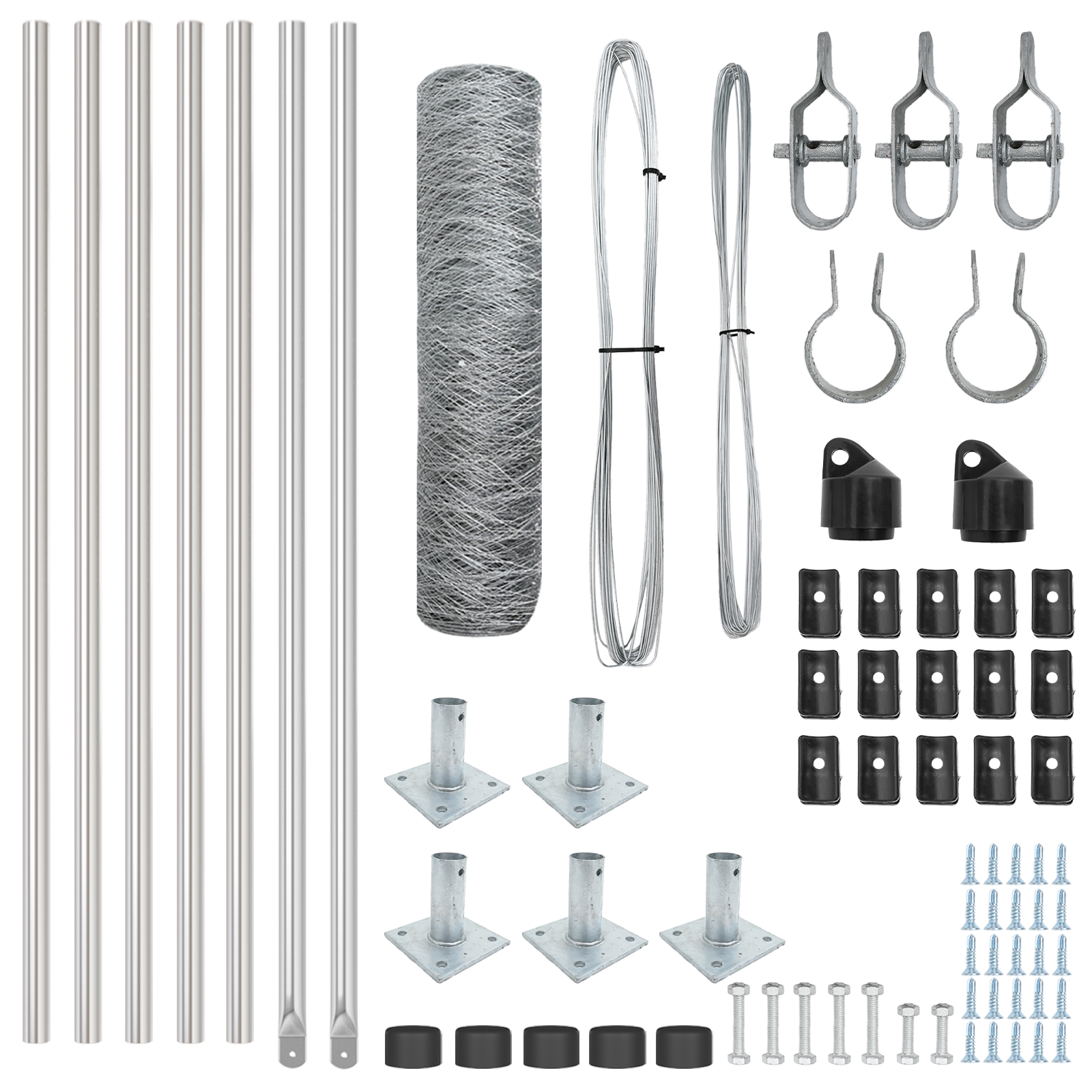 Hexagon Fence 0.4x10 m Galvanised Steel - Image 4