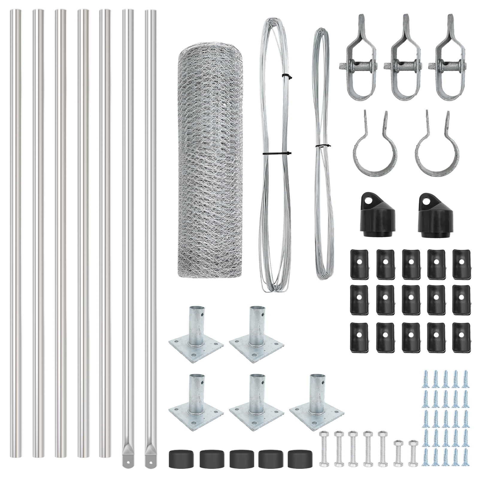 Hexagon Fence 0.5x10 m Galvanised Steel - Image 2