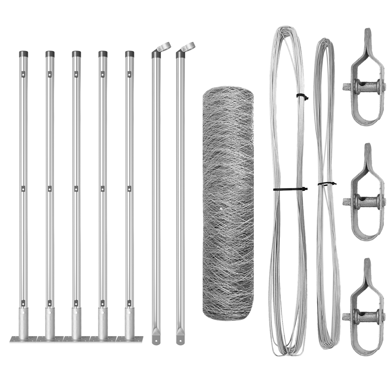 Hexagon Fence 0.6x10 m Galvanised Steel - Image 2