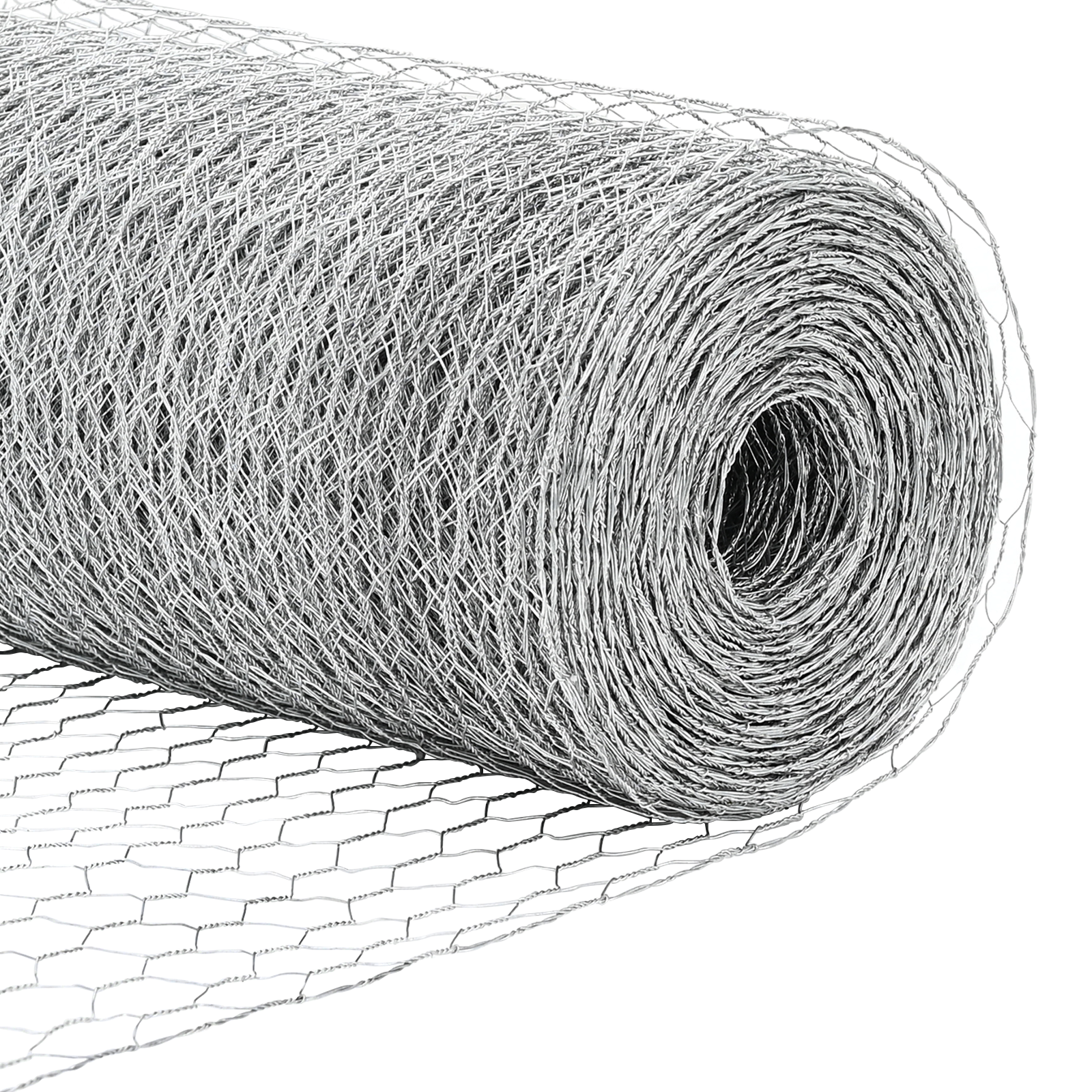 Hexagon Fence 1.4x10 m Galvanised Steel - Image 10