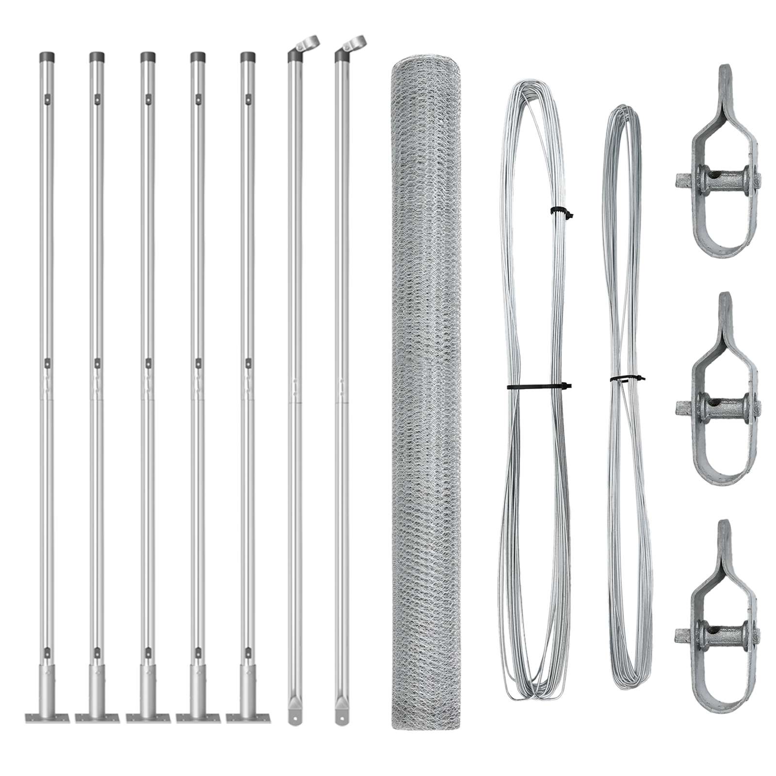 Hexagon Fence 1,4x10 m Galvanised Steel - Image 2