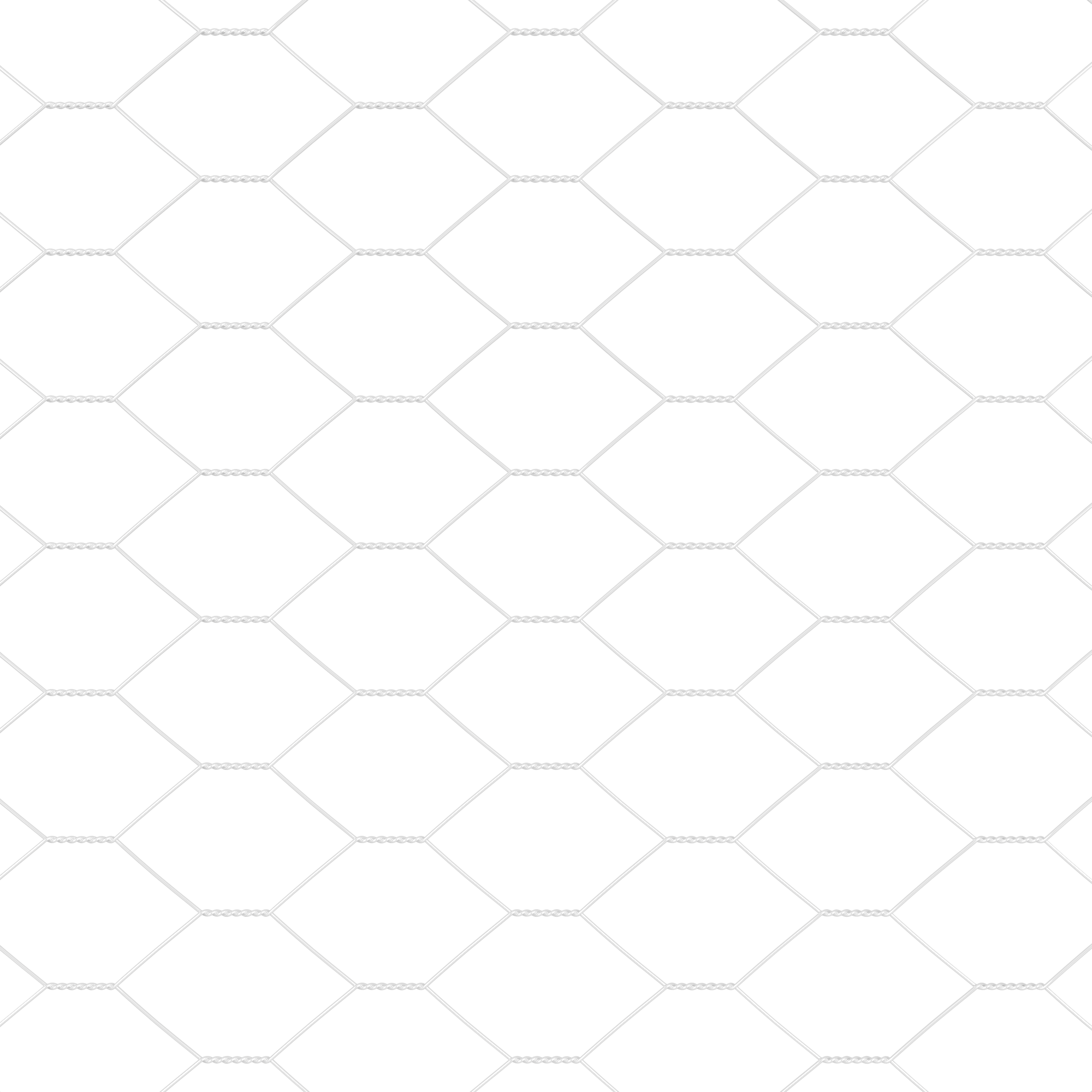 Hexagon Fence 1.4x10 m Galvanised Steel - Image 9