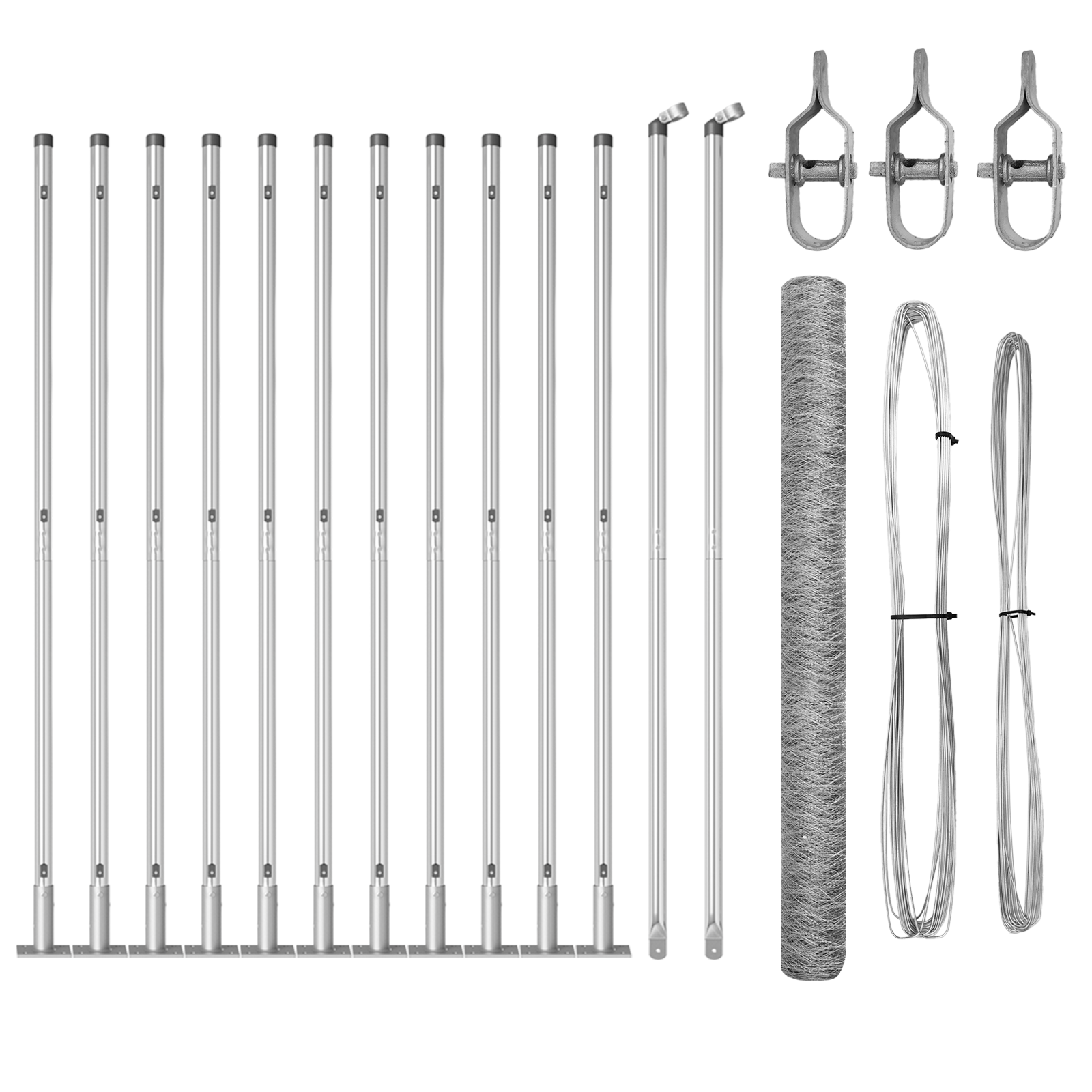 Hexagon Fence 1.4x25 m Galvanised Steel - Image 2