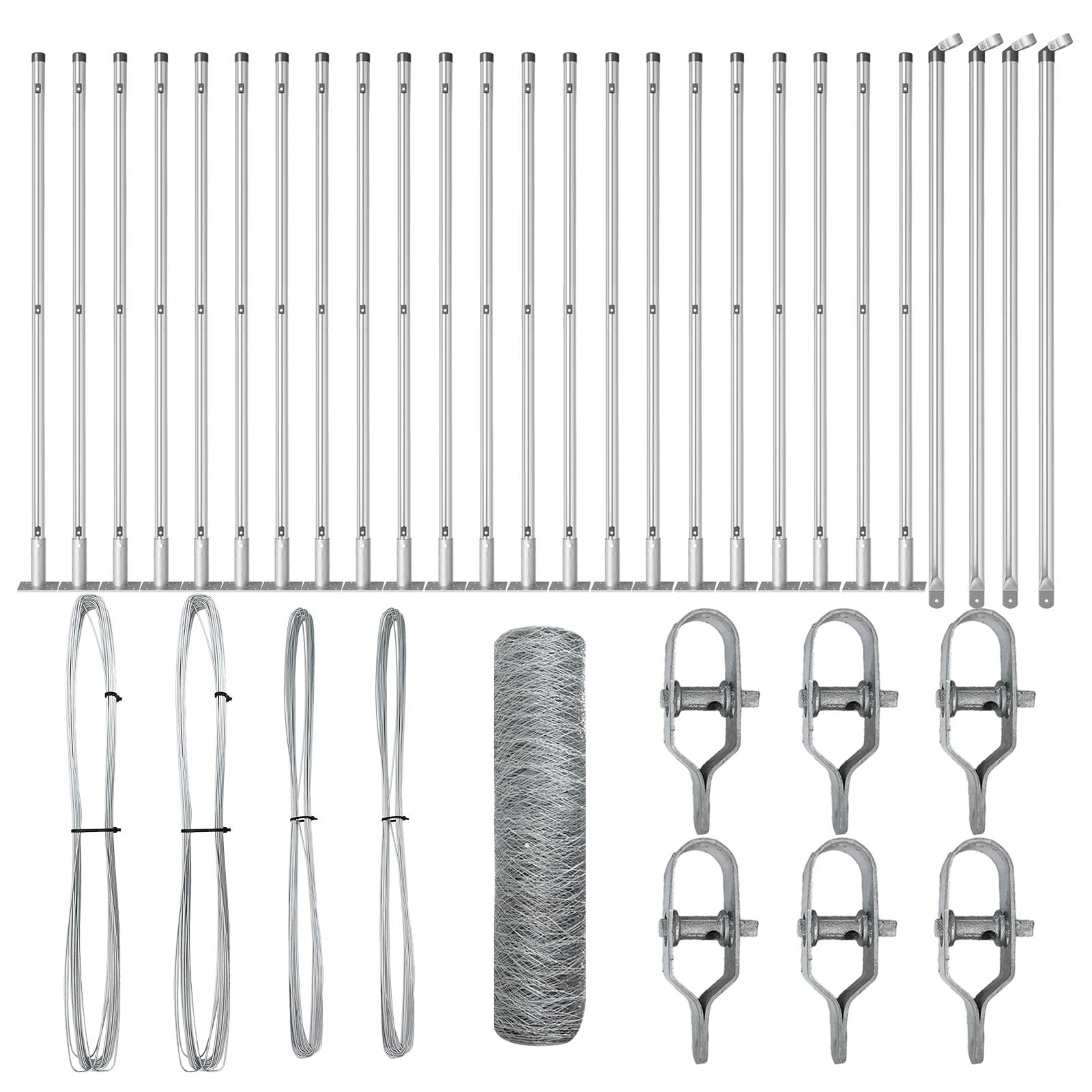 Hexagon Fence 0.6x50 m Galvanised Steel - Image 2