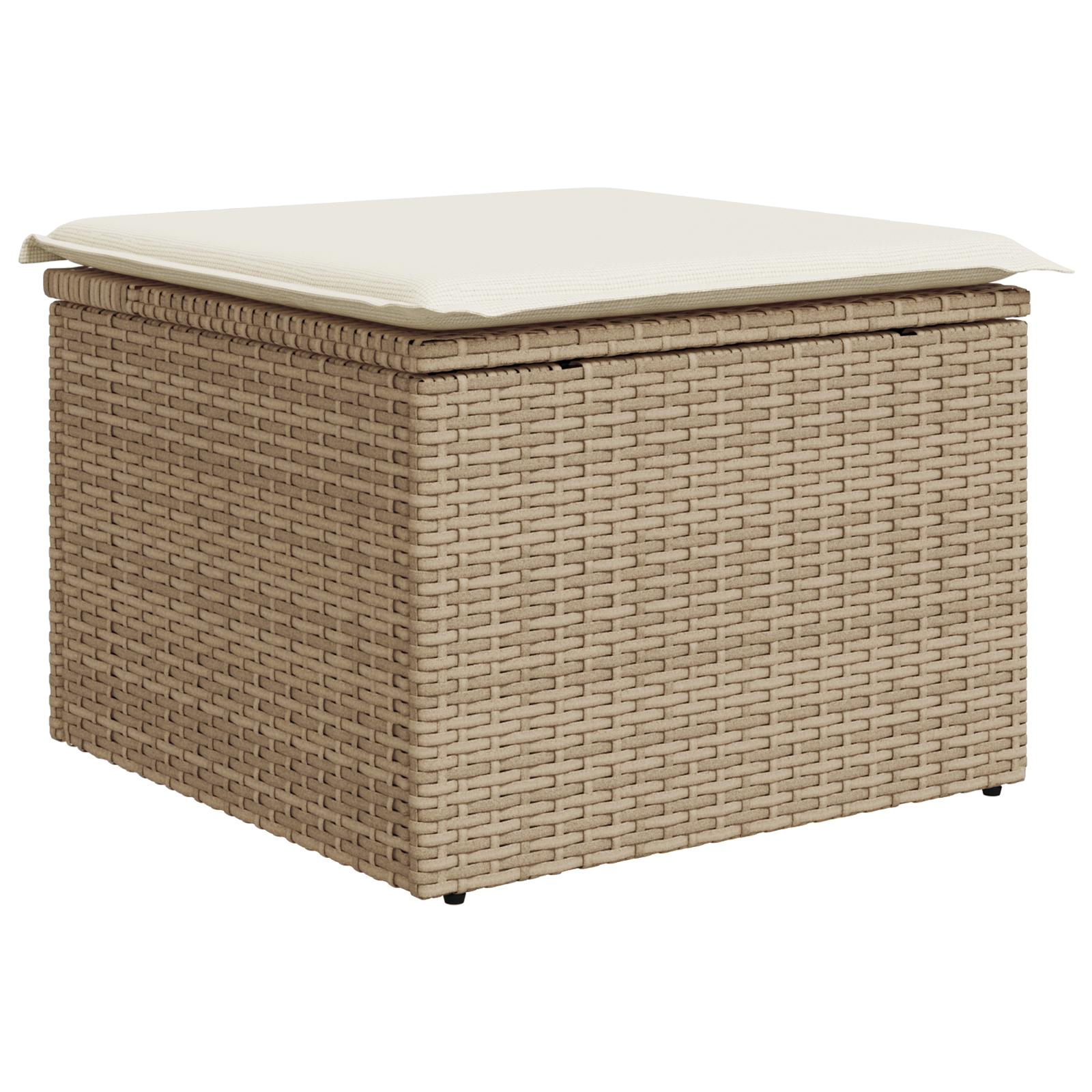 8-tlg. Garten-Essgruppe mit Kissen Beige Poly Rattan - Gartenmöbel - Your Garden Eden
