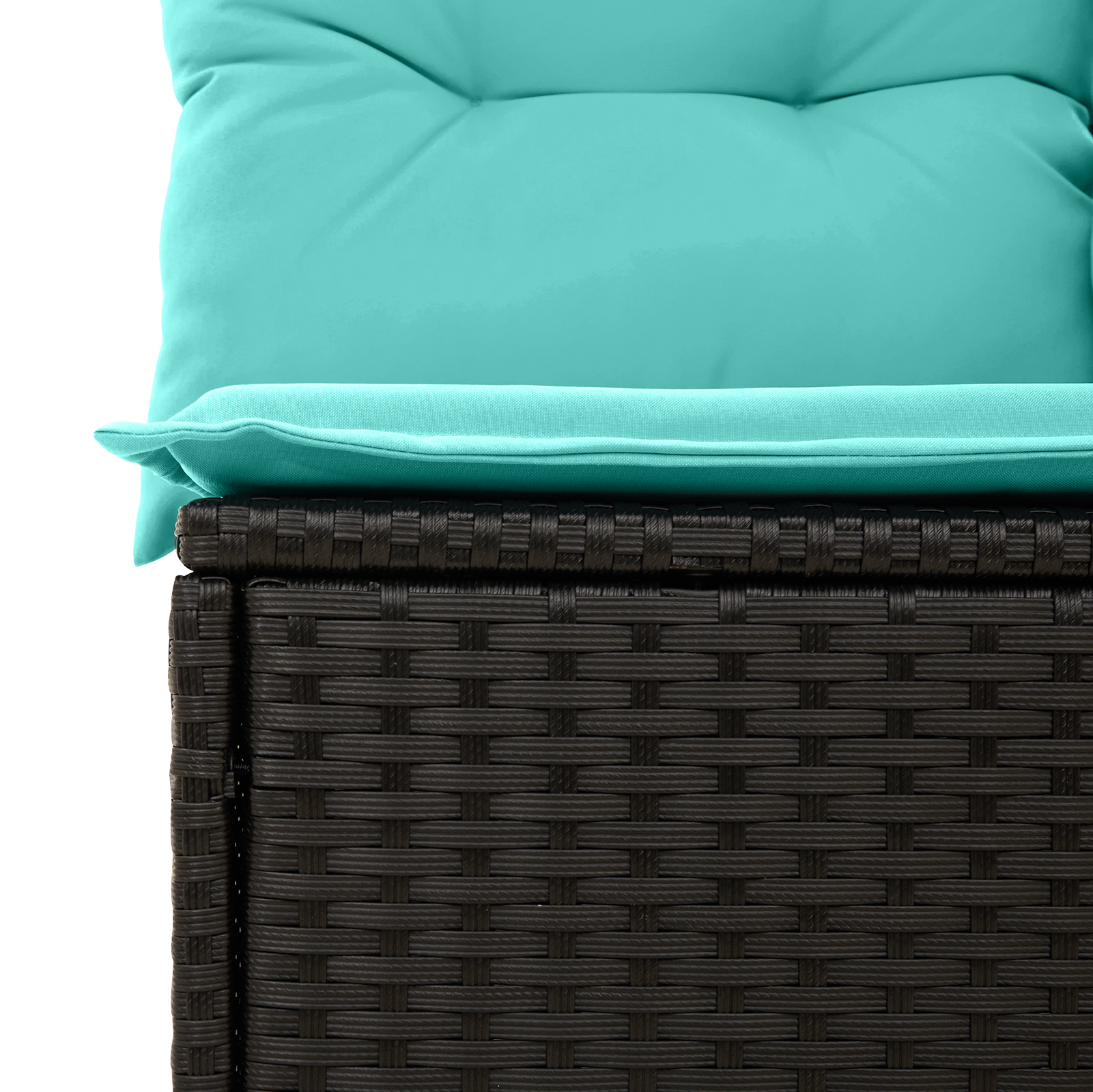 8 Piece Garden Sofa Set with Cushions Black Poly Rattan vidaXL - Picture 11 of 26