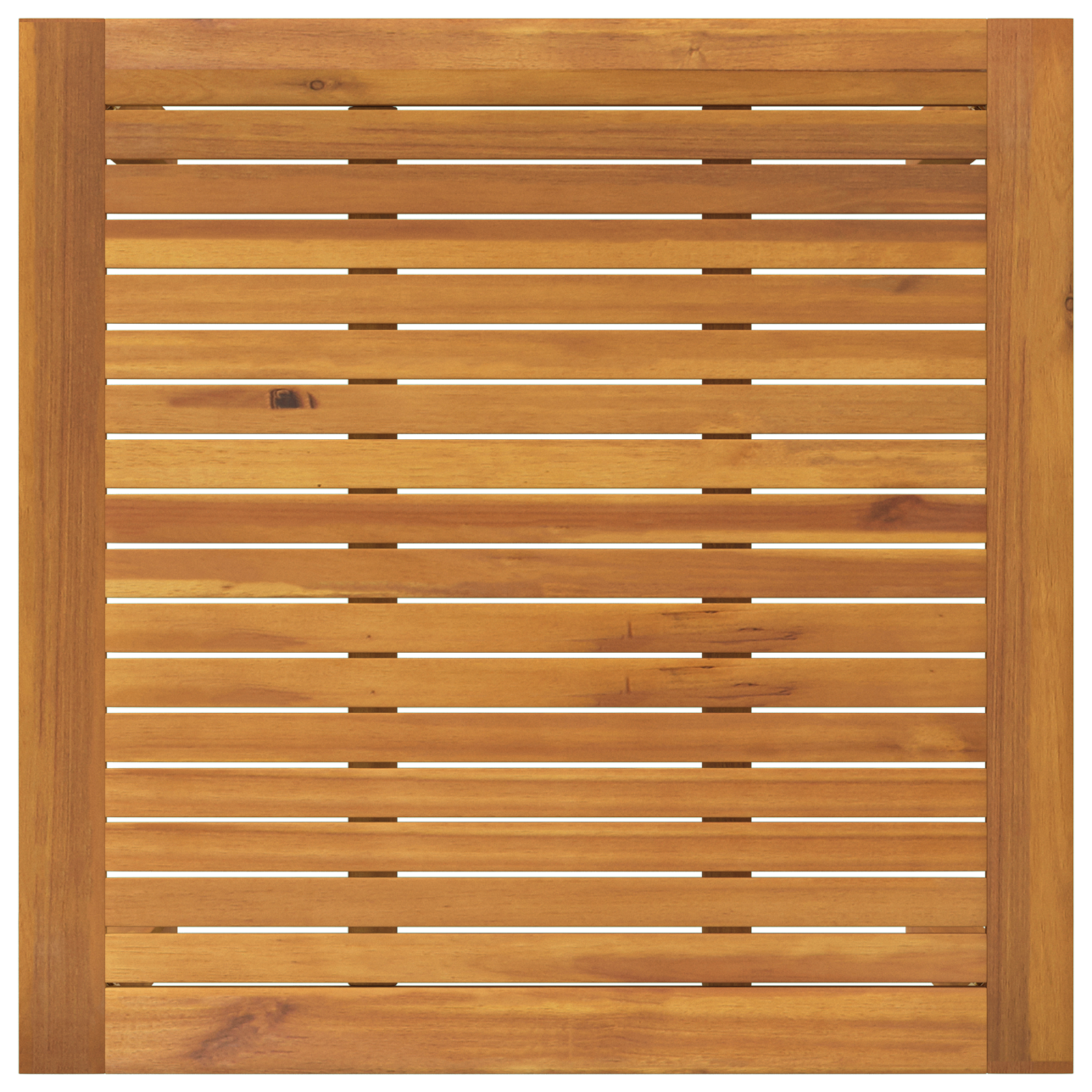 Комплект градинска трапезария vidaXL с 5 части Черен поли ратан акация, Струпващи се градински столове с възглавници 2 бр Черен поли ратан - Image 8