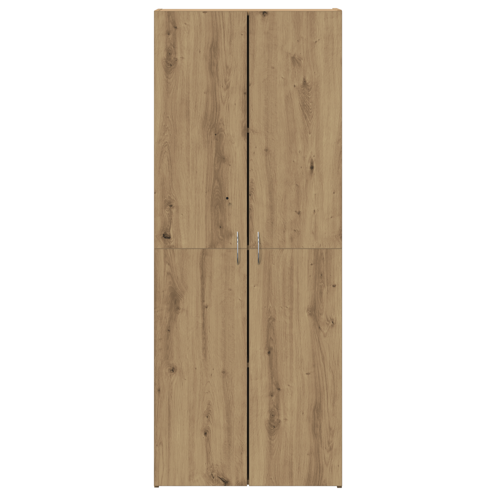 Office Cabinet Set of 2 Artisan oak Engineered wood - Image 6
