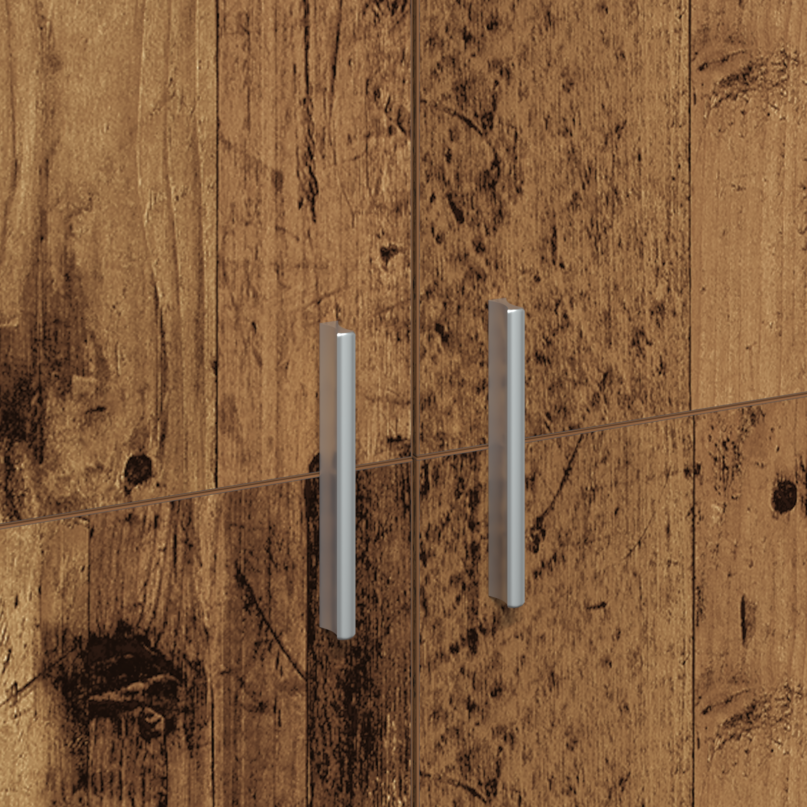 Highboard Old Wood 80x35x180 cm Engineered Wood - Image 10