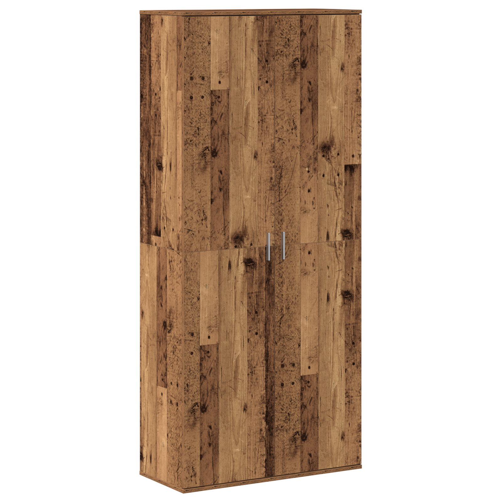 Highboard Old Wood 80x35x180 cm Engineered Wood - Image 2