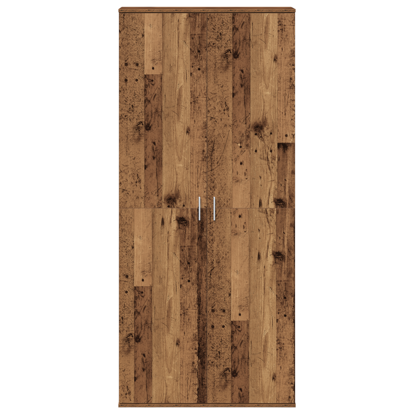 Highboard Old Wood 80x35x180 cm Engineered Wood - Image 5