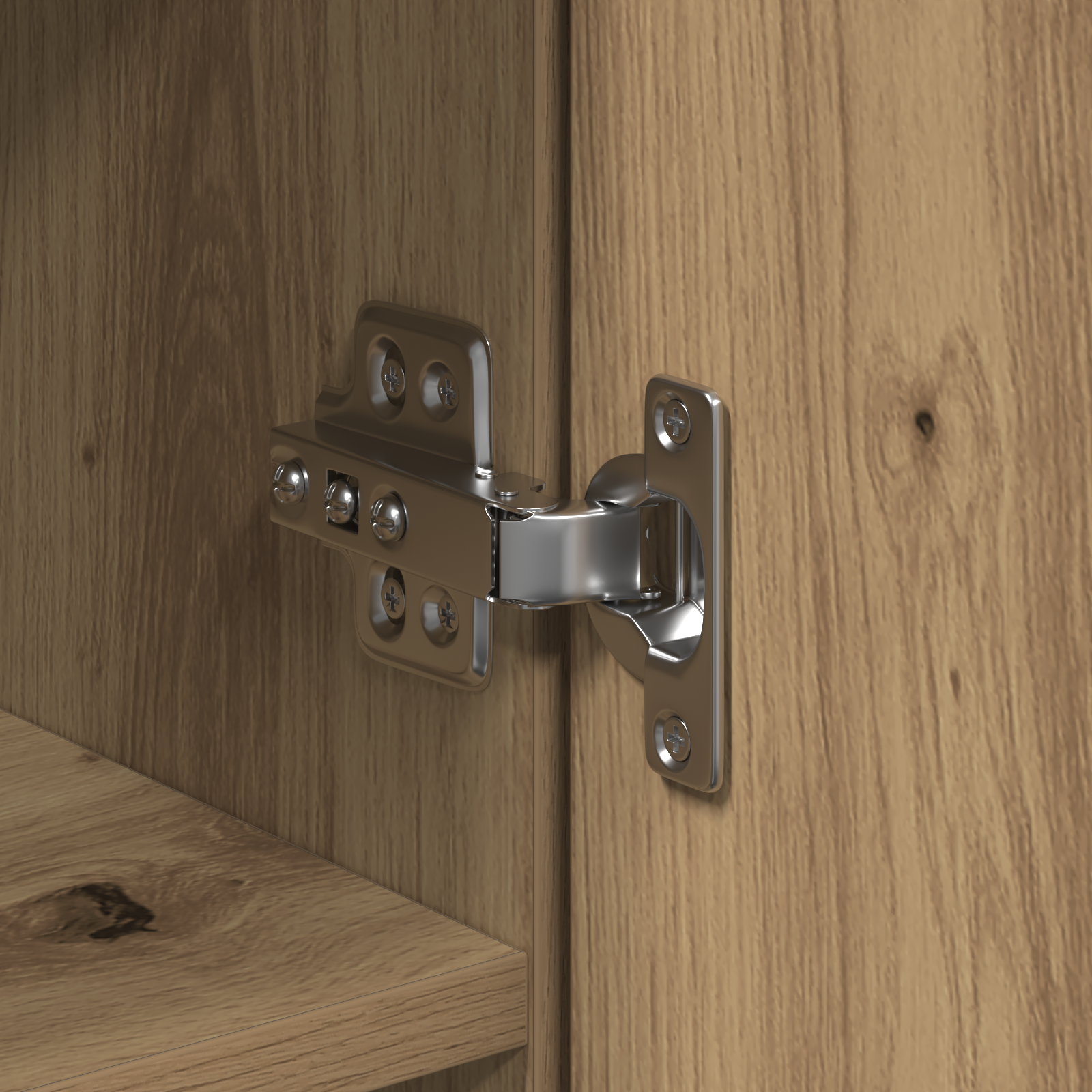 Highboard Artisan Oak 80x35x180 cm Engineered Wood - Image 8