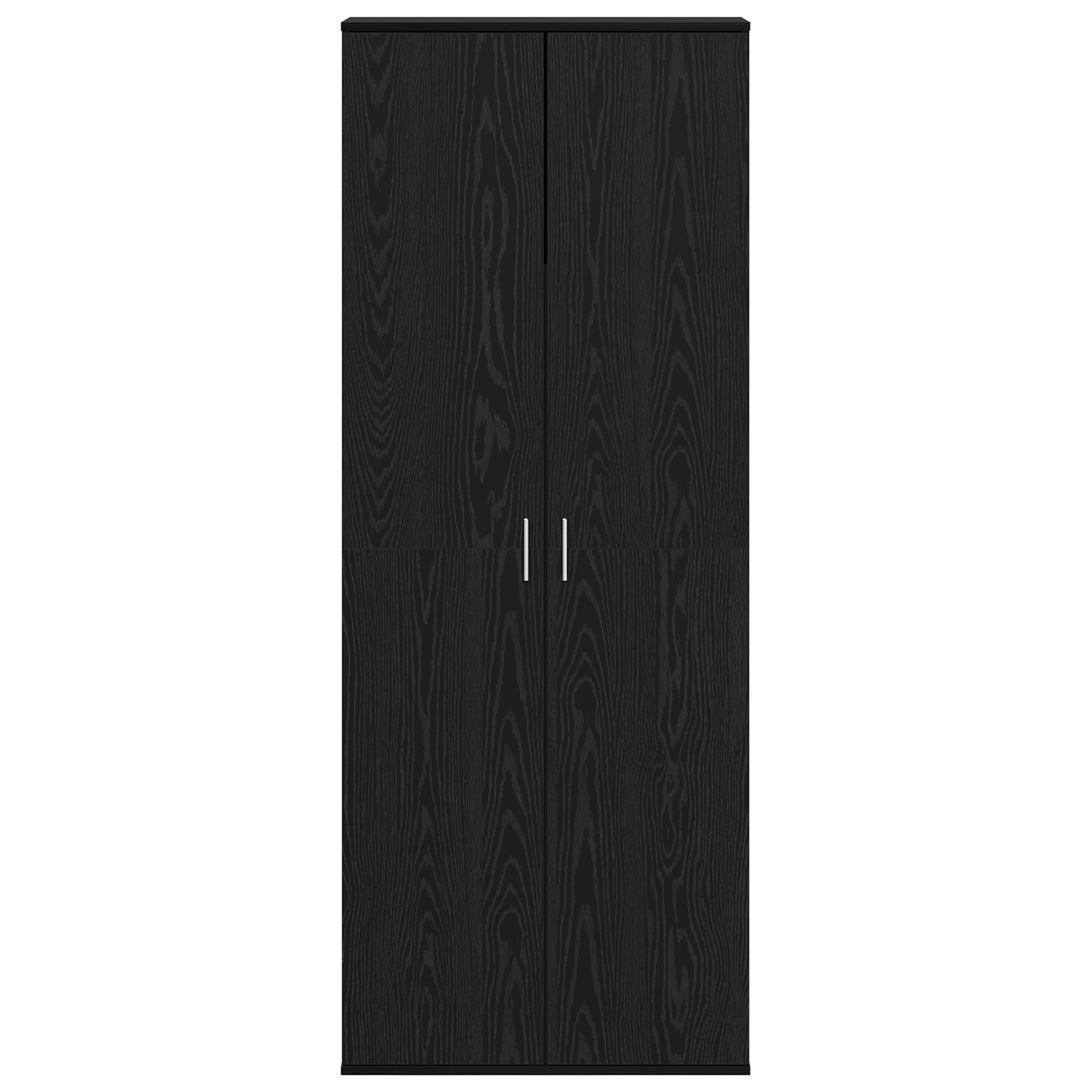 Highboard Black Oak 70x35x180 cm Engineered Wood - Image 6