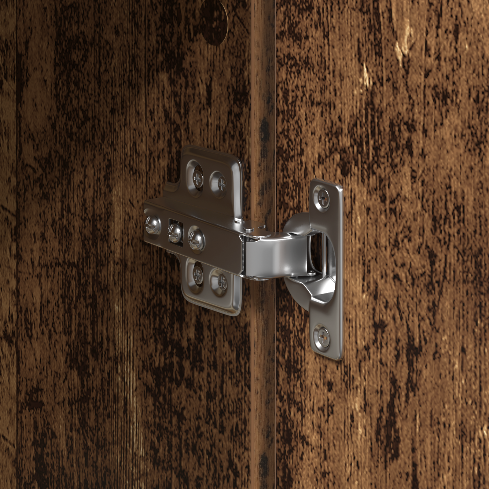 Highboard Old Wood 60x35x180 cm Engineered Wood - Image 11