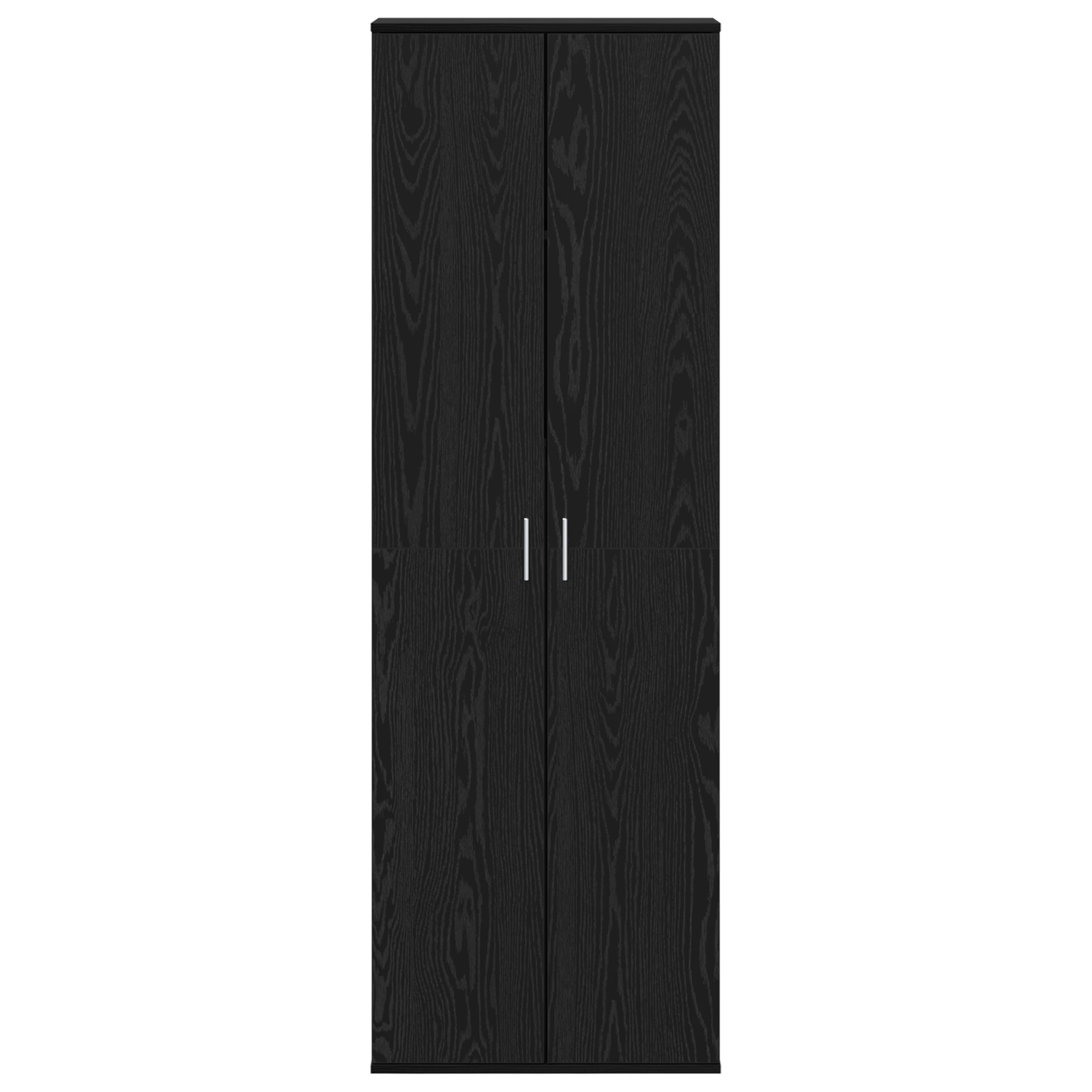 Highboard Black Oak 60x35x180 cm Engineered Wood - Image 6