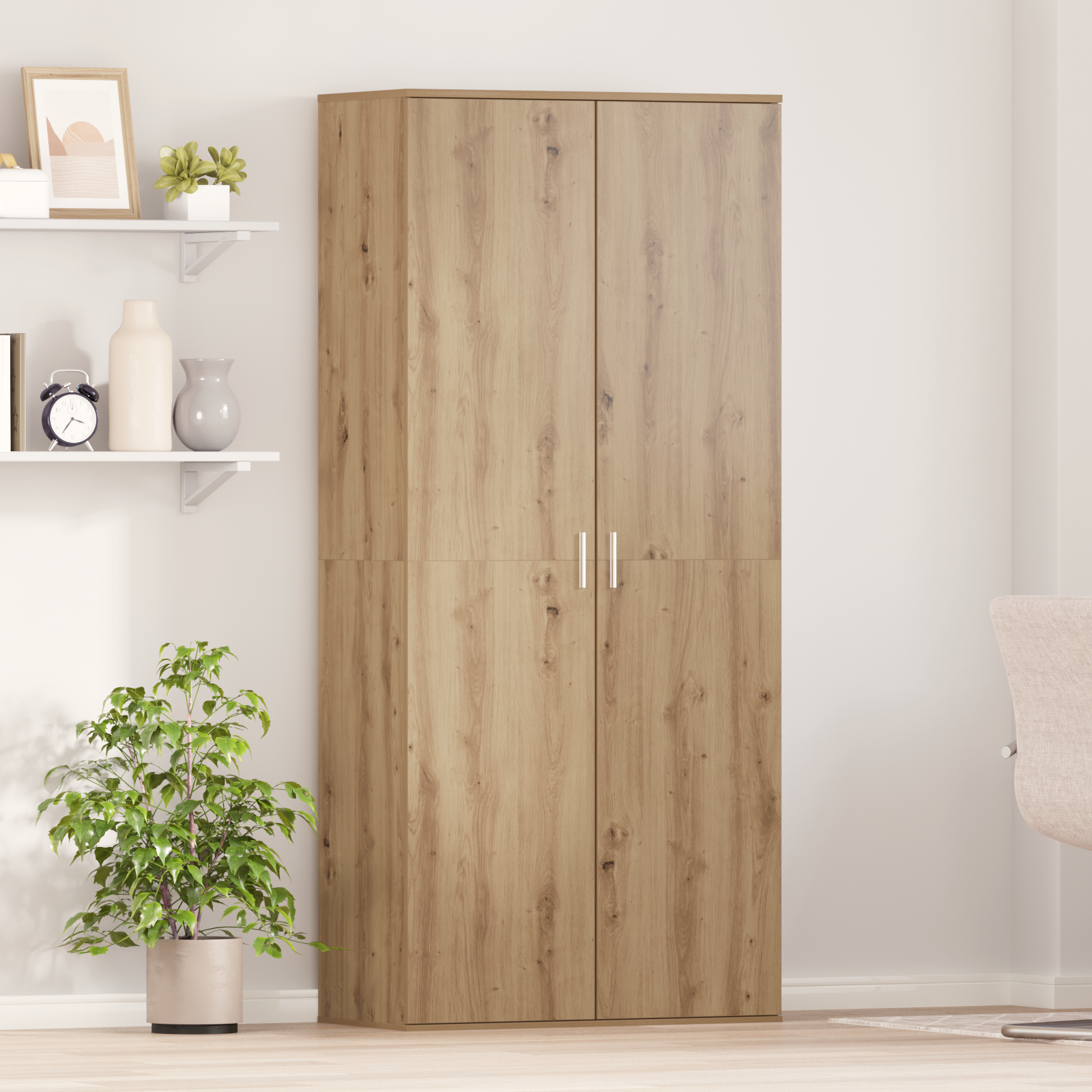 Hoogkast Artisan Eiken 80x39x178 cm Engineered Hout