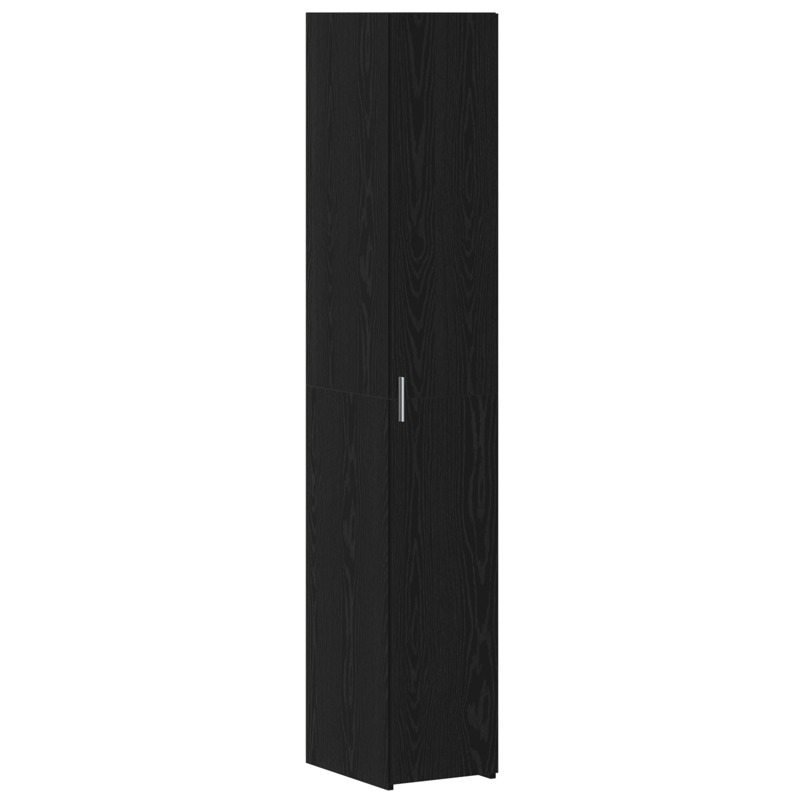 Highboard Black Oak 30x42.5x185 cm Engineered Wood - Image 2