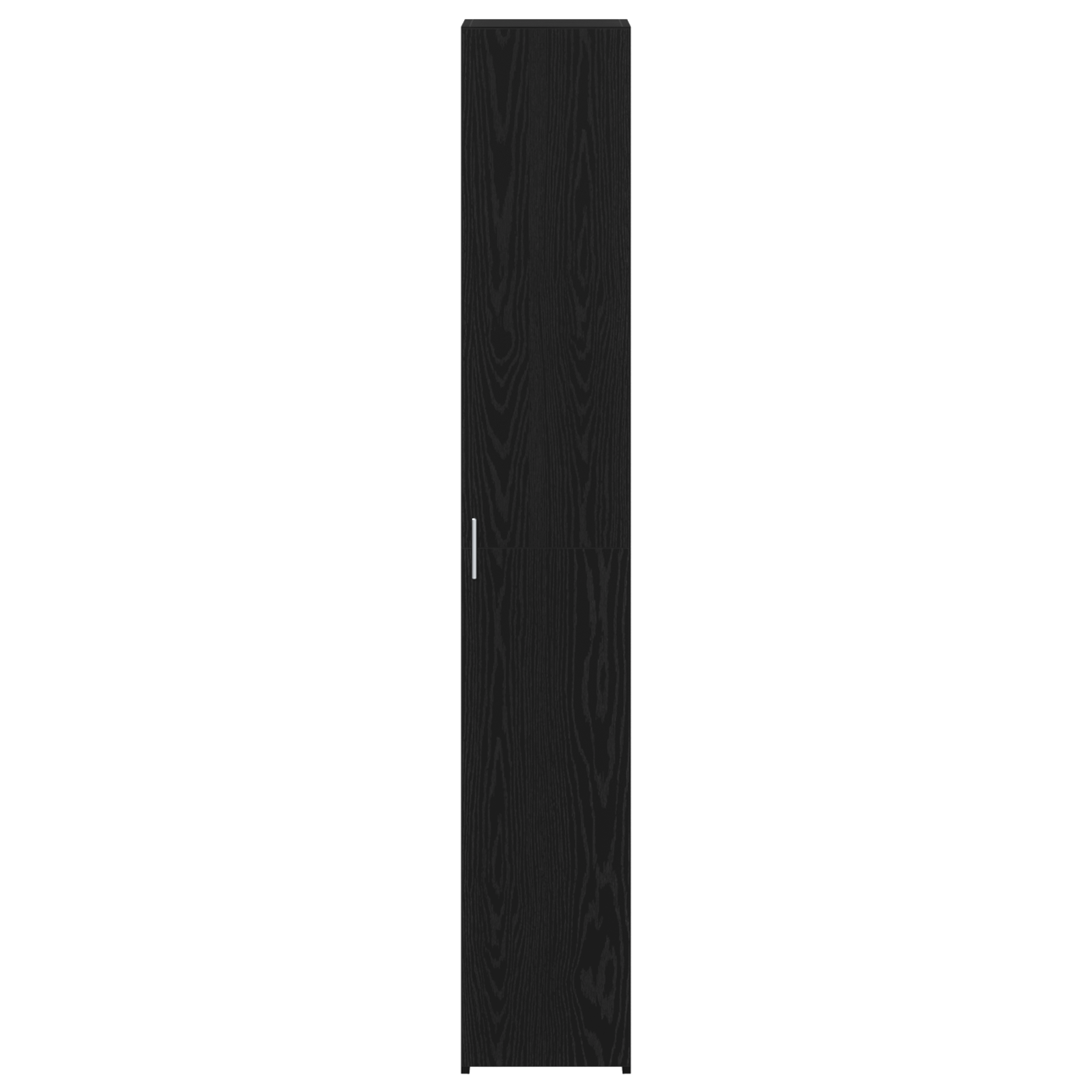 Highboard Black Oak 30x42.5x185 cm Engineered Wood - Image 6