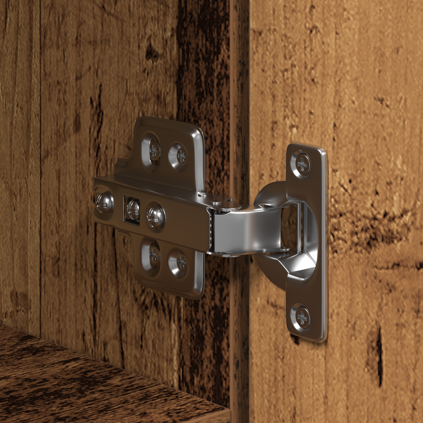 Highboard Old Wood 40x42.5x185 cm Engineered Wood - Image 10