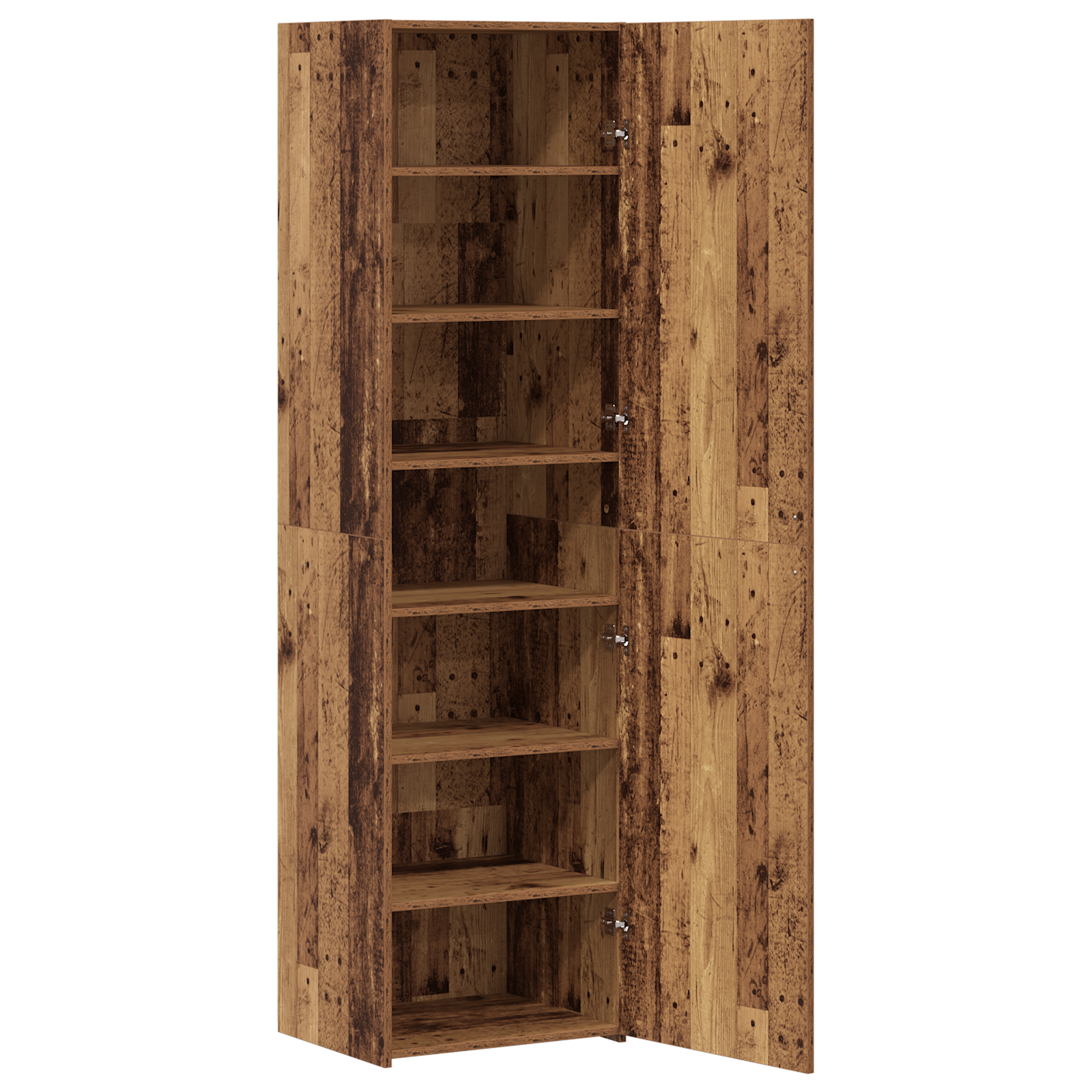 Highboard Old Wood 50x42.5x185 cm Engineered Wood - Image 2