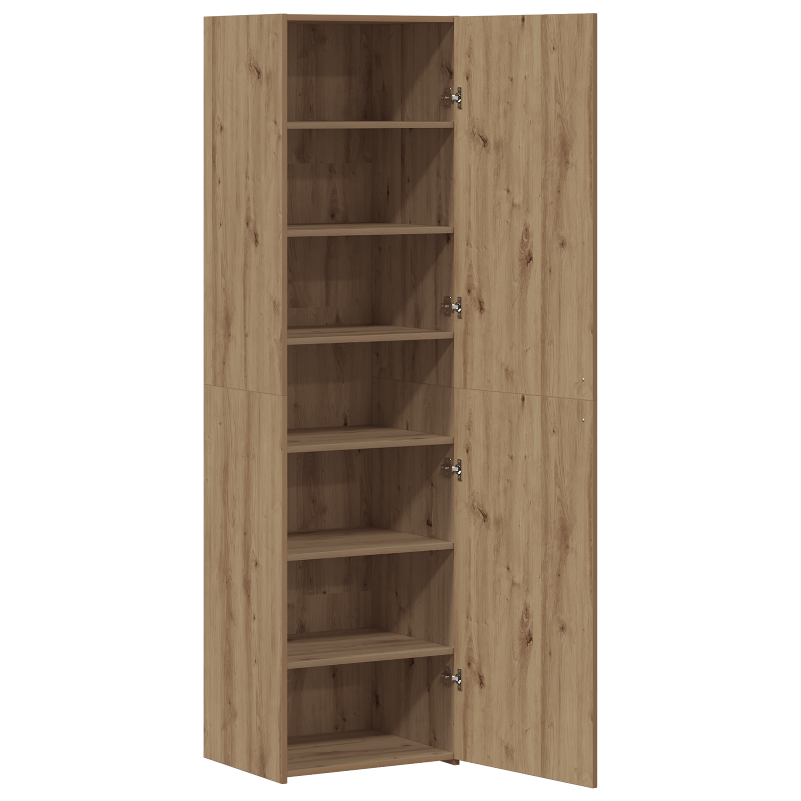 Highboard Artisan Oak 50x42.5x185 cm Engineered Wood - Image 2