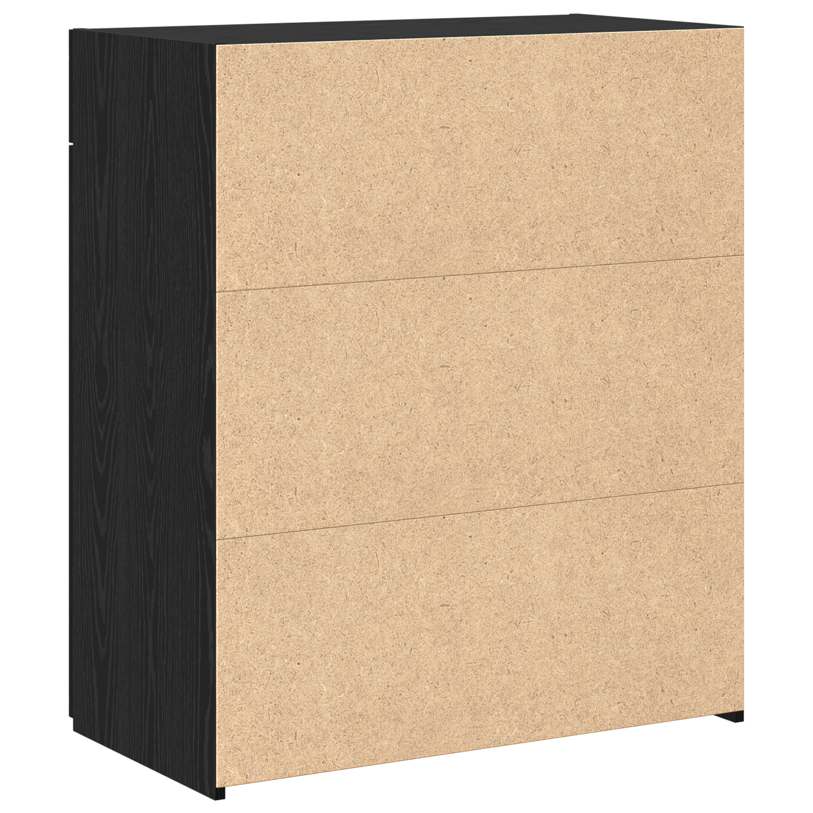 Storage Cabinet Black Oak 80x42.5x93.5 cm Engineered Wood - Image 8