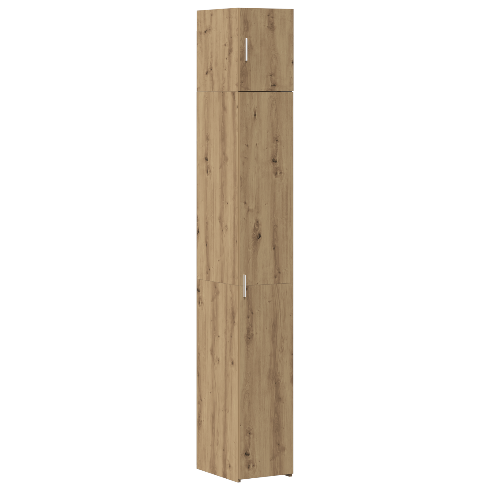 Slim Storage Cabinet Artisan Oak 30x42.5x225 cm Engineered Wood - Image 2