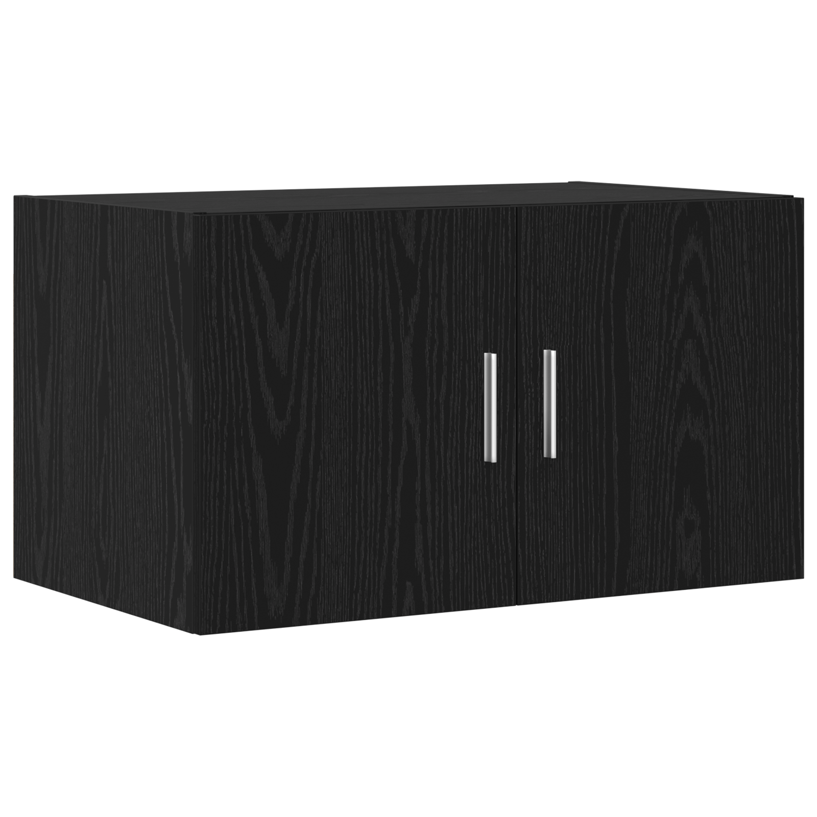 Storage Cabinet Black Oak 70x42.5x225 cm Engineered Wood - Image 7