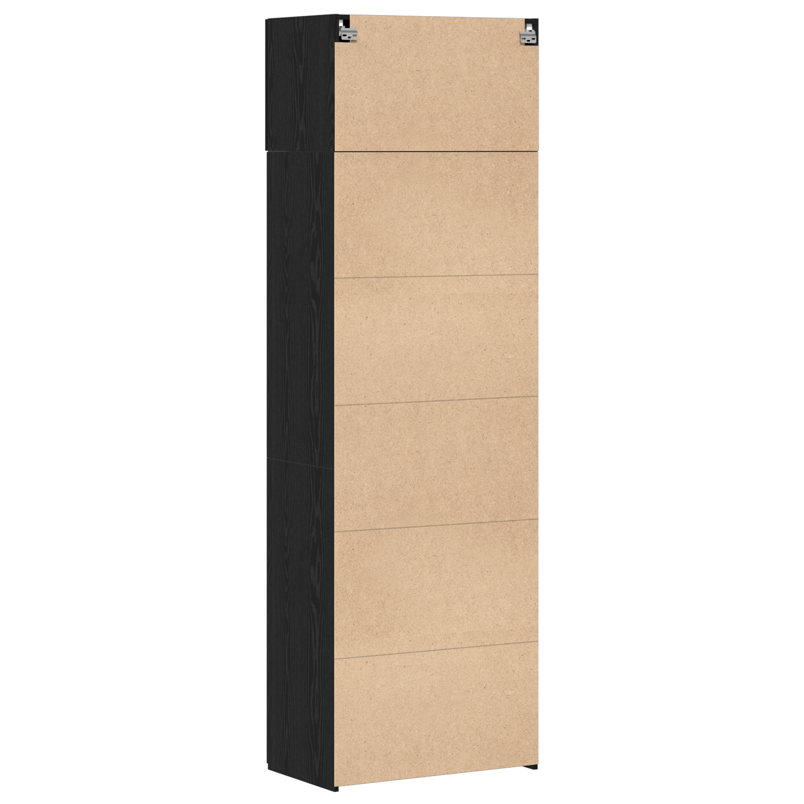 Storage Cabinet Black Oak 70x42.5x225 cm Engineered Wood - Image 10