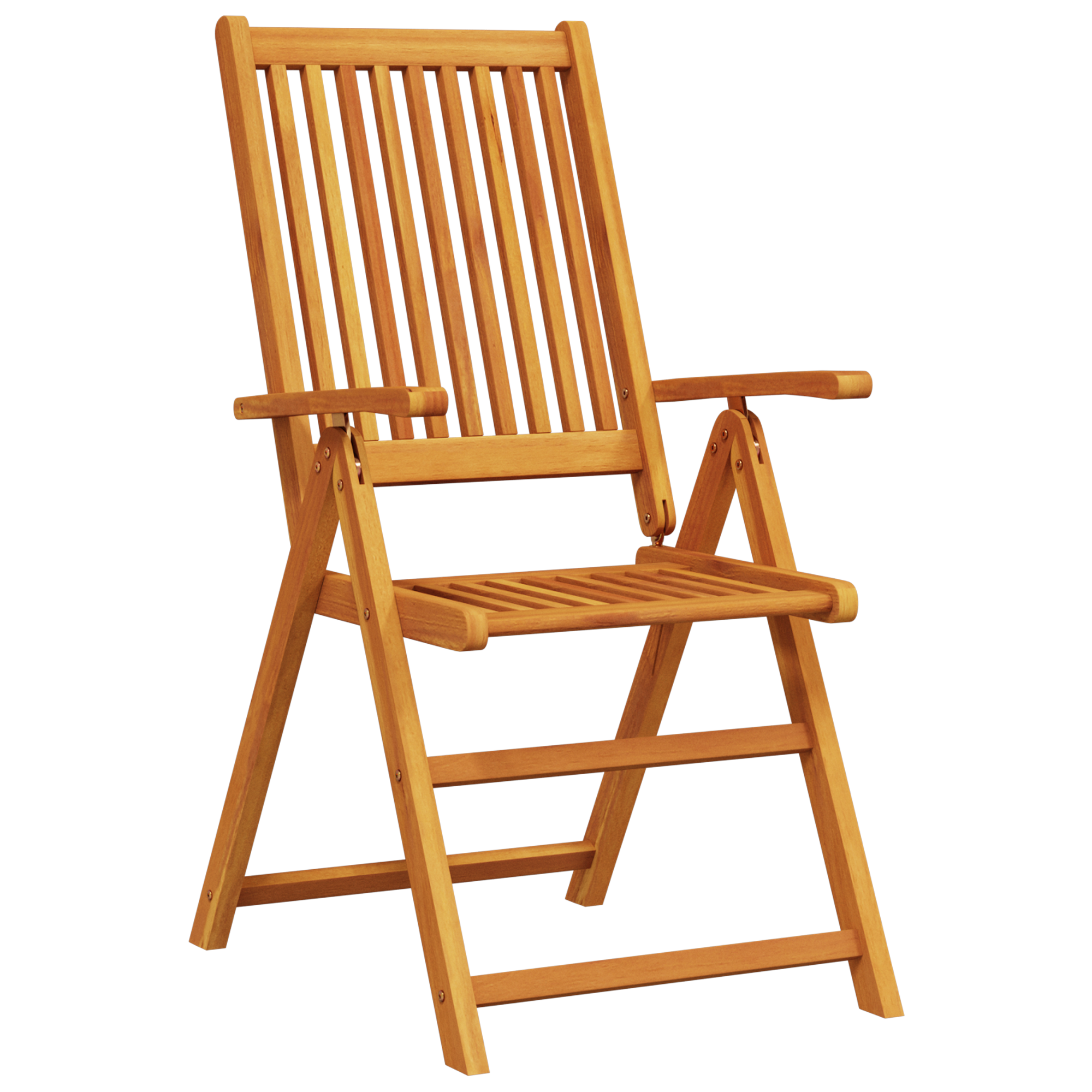 3 Piece Garden Dining Set Solid Acacia Wood Foldable - Image 5