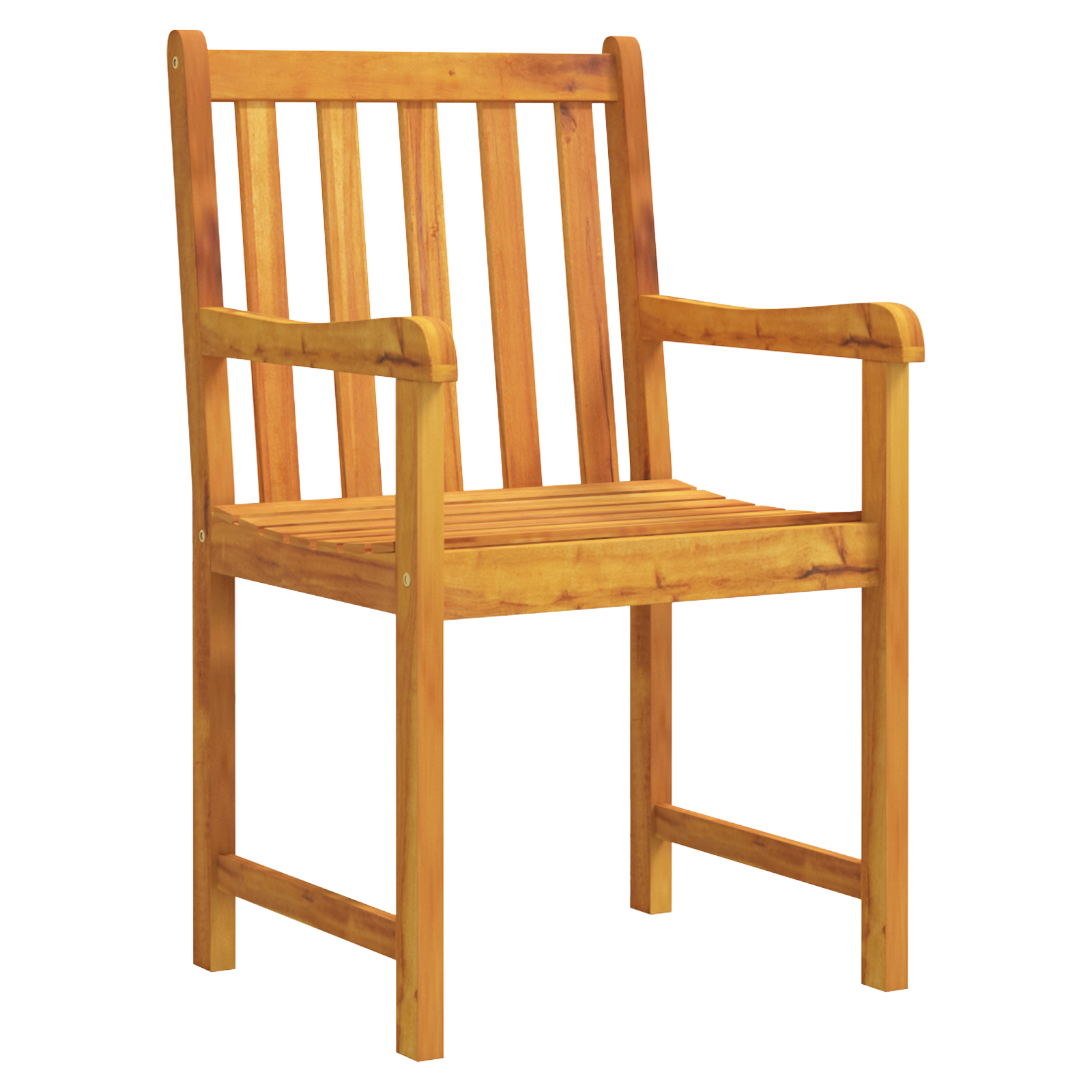 3-Piece Garden Dining Set - Solid Acacia Wood - Image 6