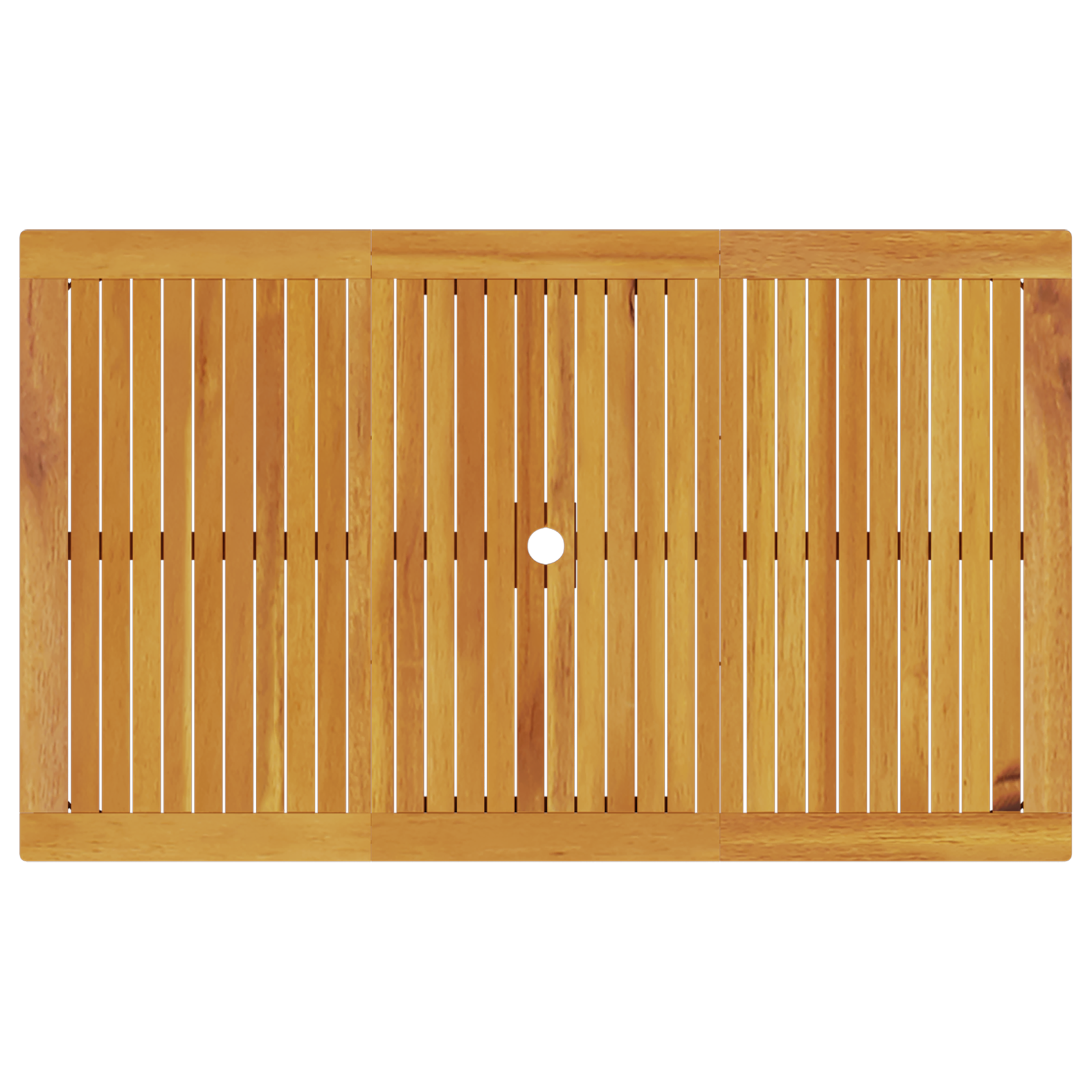 7 Piece Garden Dining Set - Solid Acacia Wood - Image 9