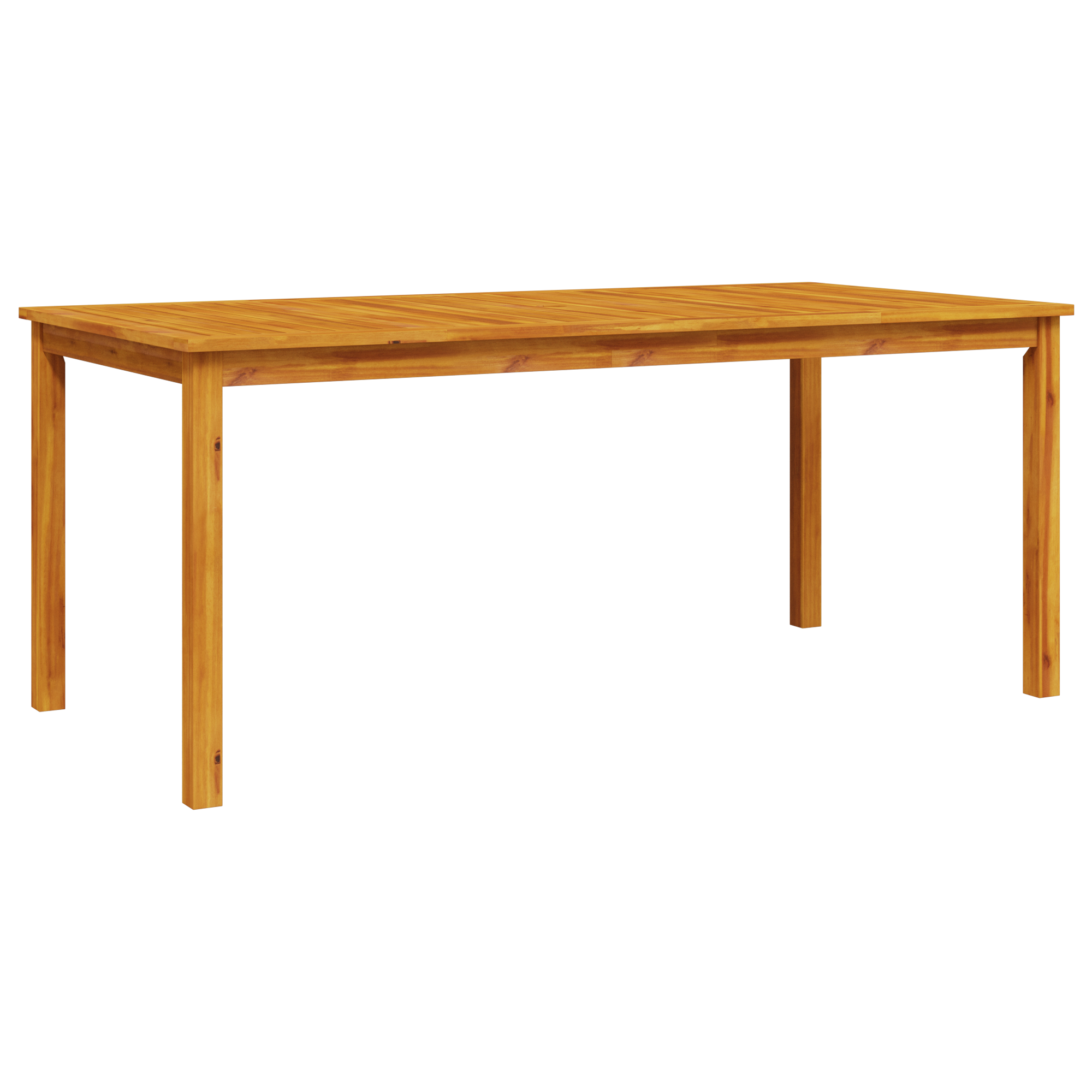 7-частен комплект маса за хранене от акациево дърво - Image 5