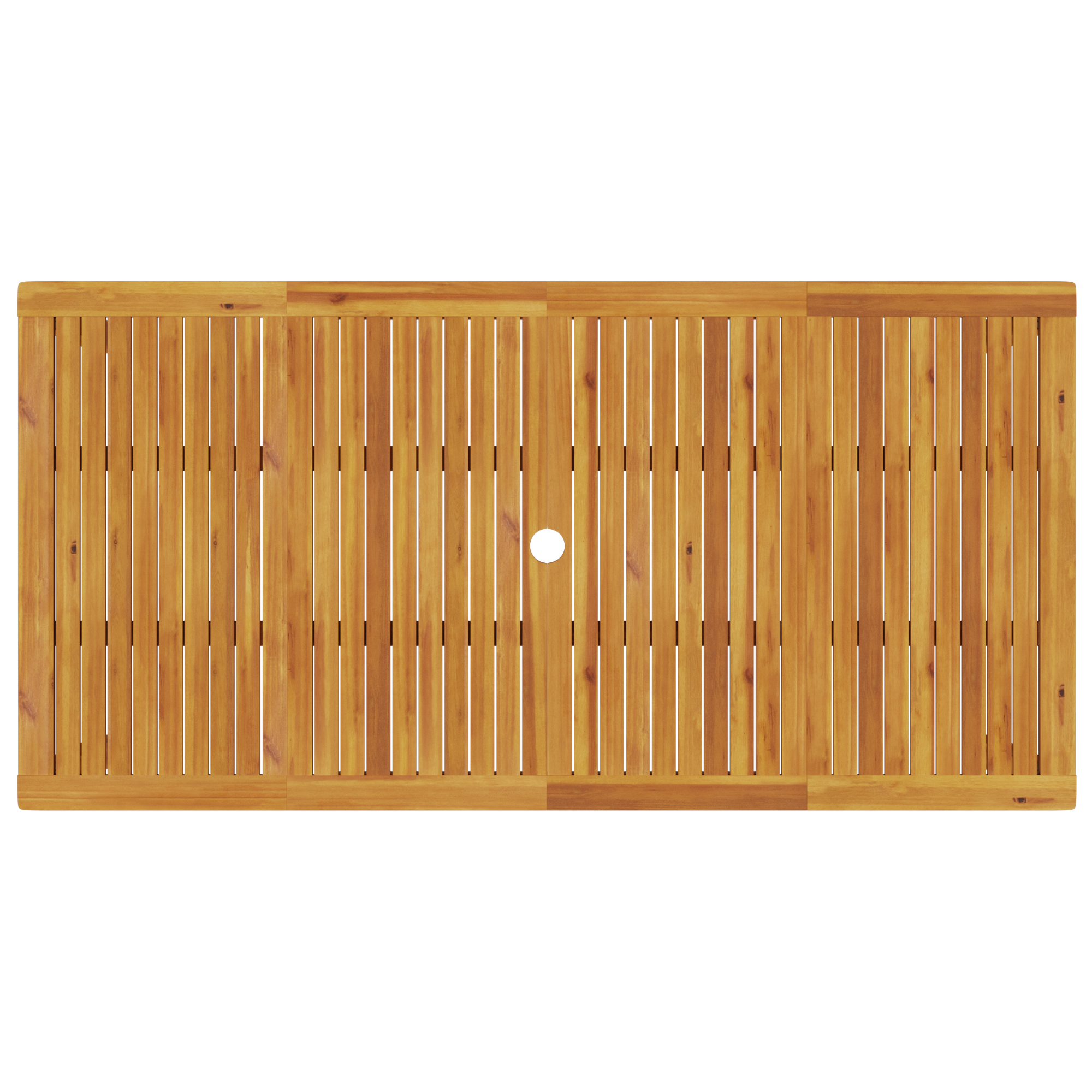 9 Членен комплект за хранене в градината от масивна акациева дървесина - Image 10