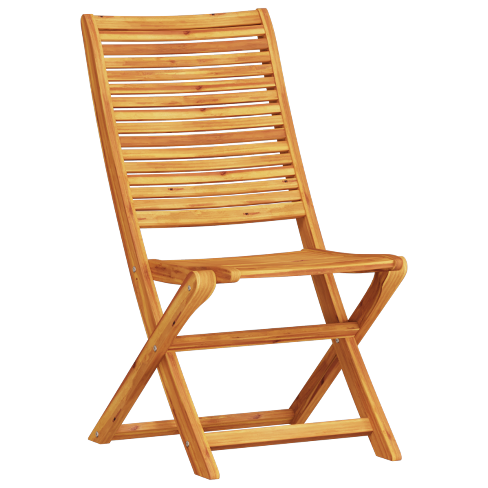 3-Piece Folding Bistro Set Made of Solid Acacia Wood - Image 5