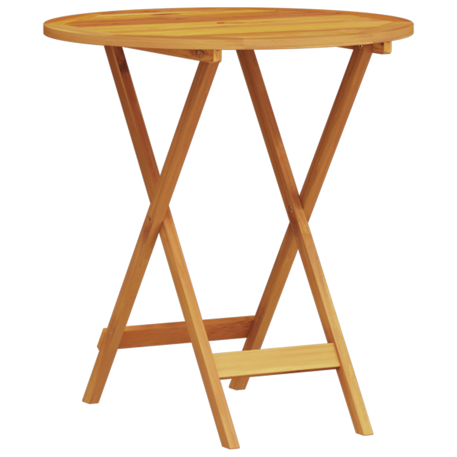 3-Piece Folding Bistro Set Made of Solid Acacia Wood - Image 6
